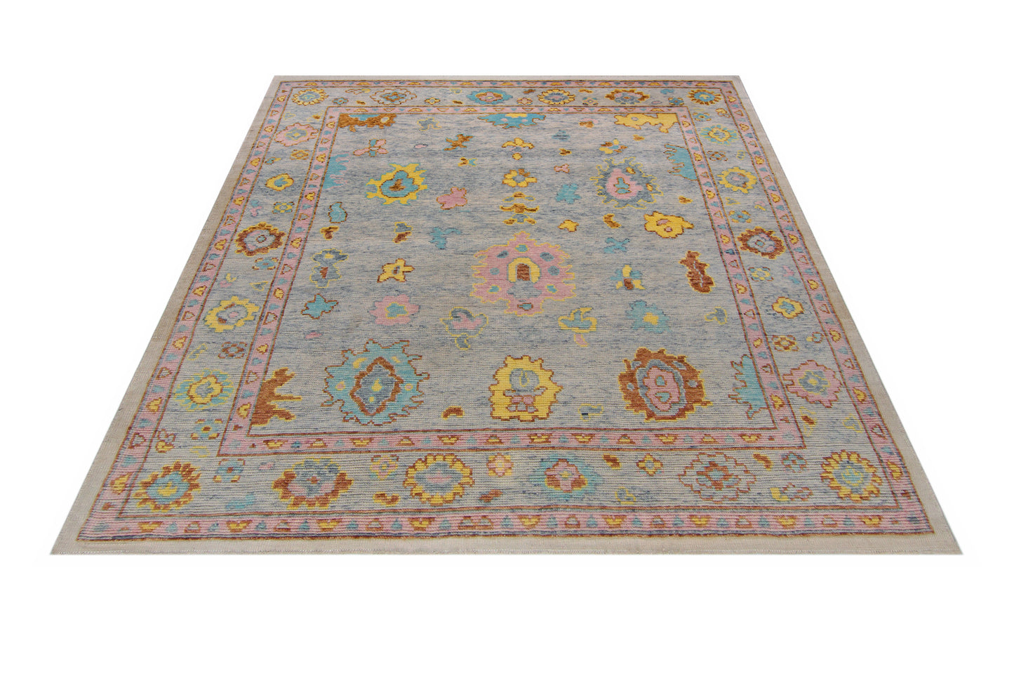Transitional Oushak Rug