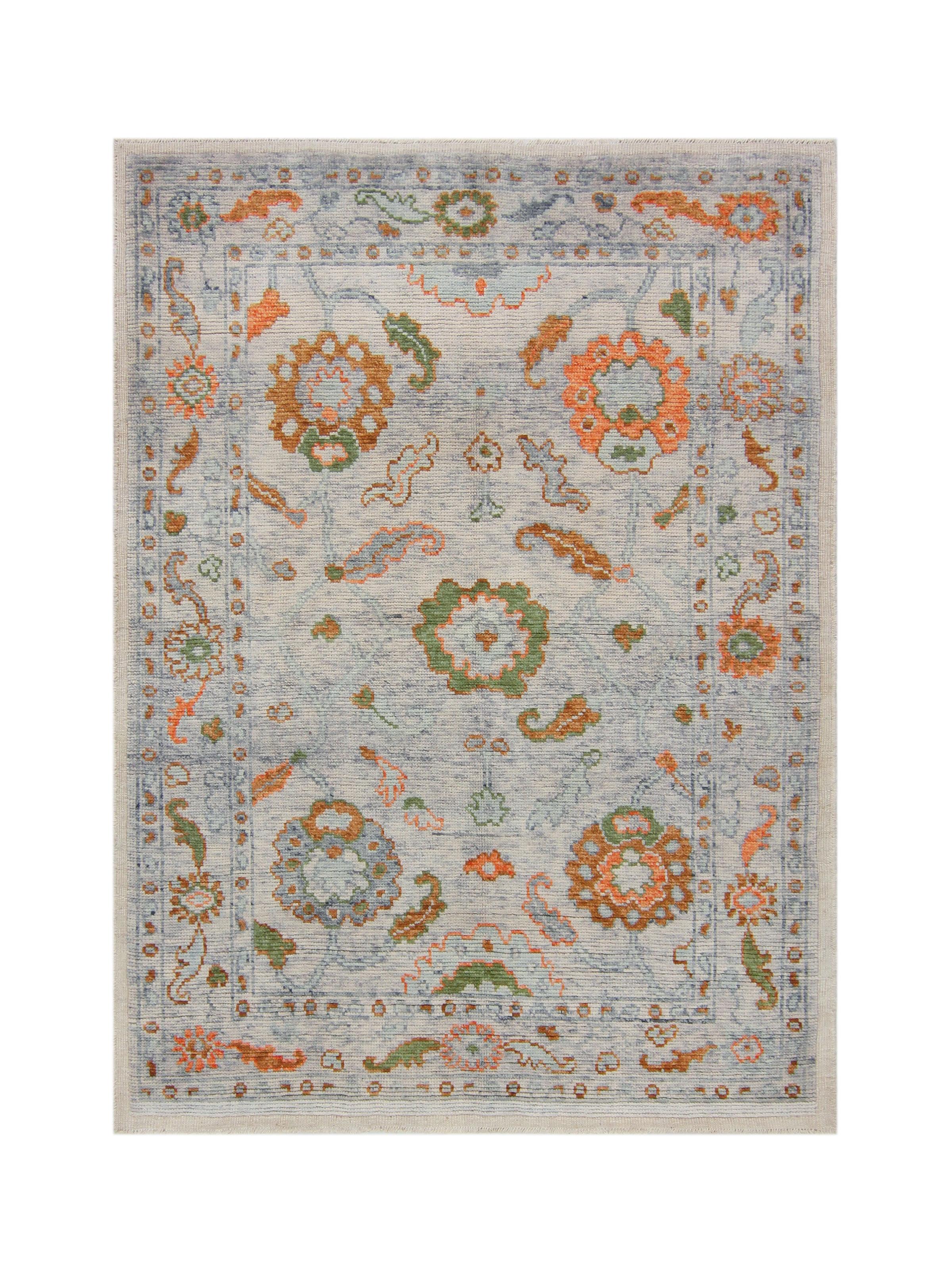 Transitional Oushak Rug