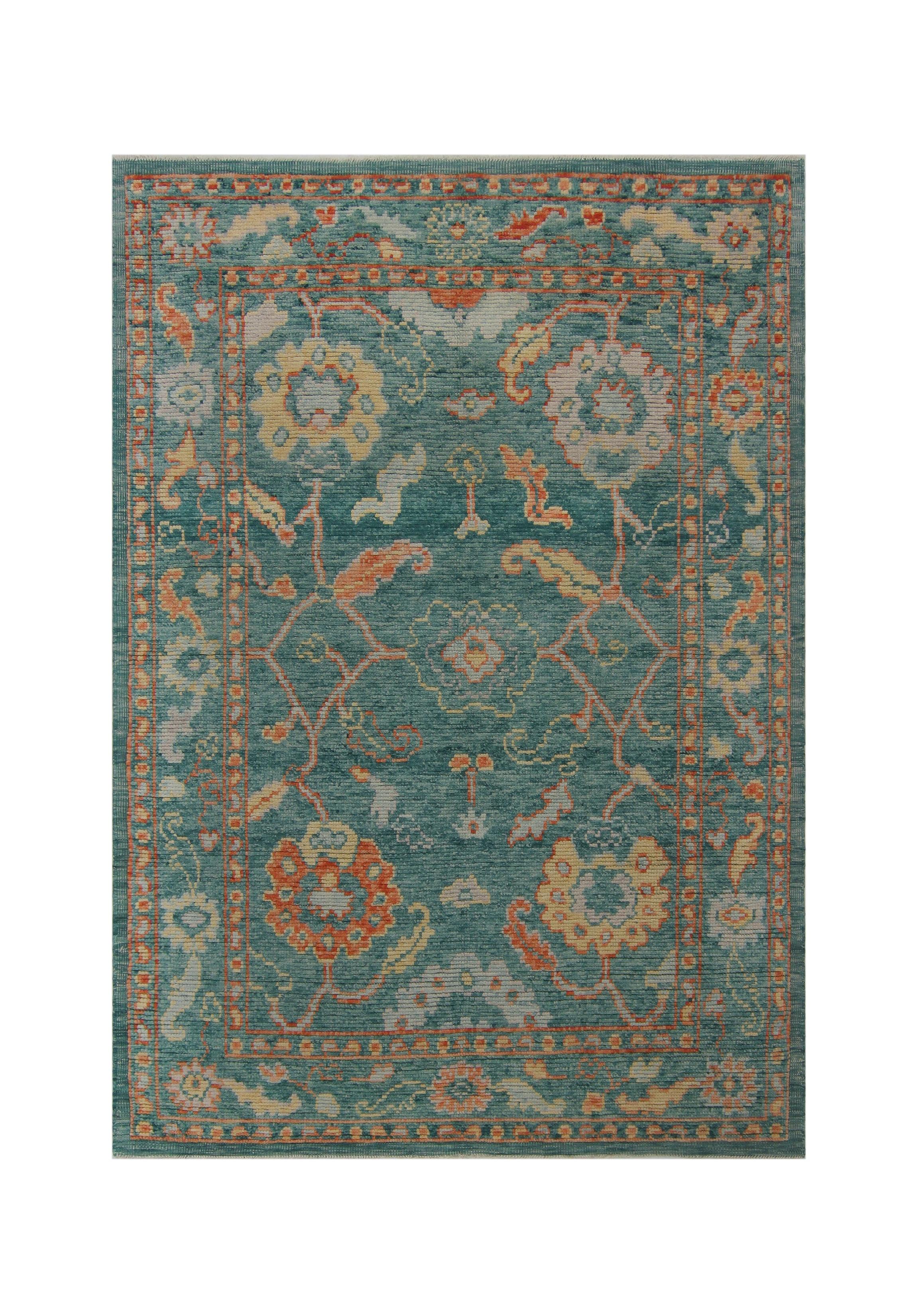 Transitional Oushak Rug