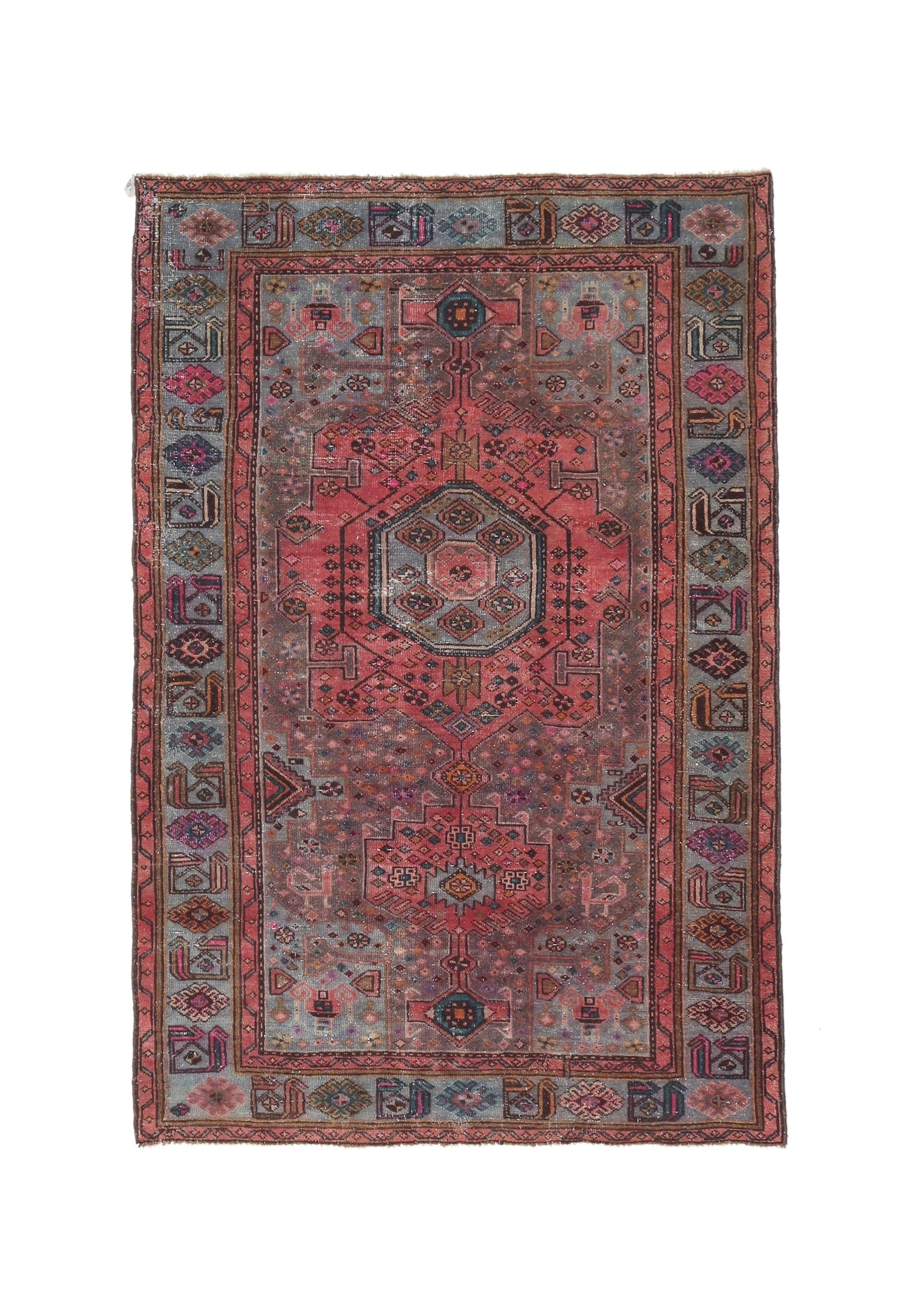 Vintage Persian Hamadan Rug