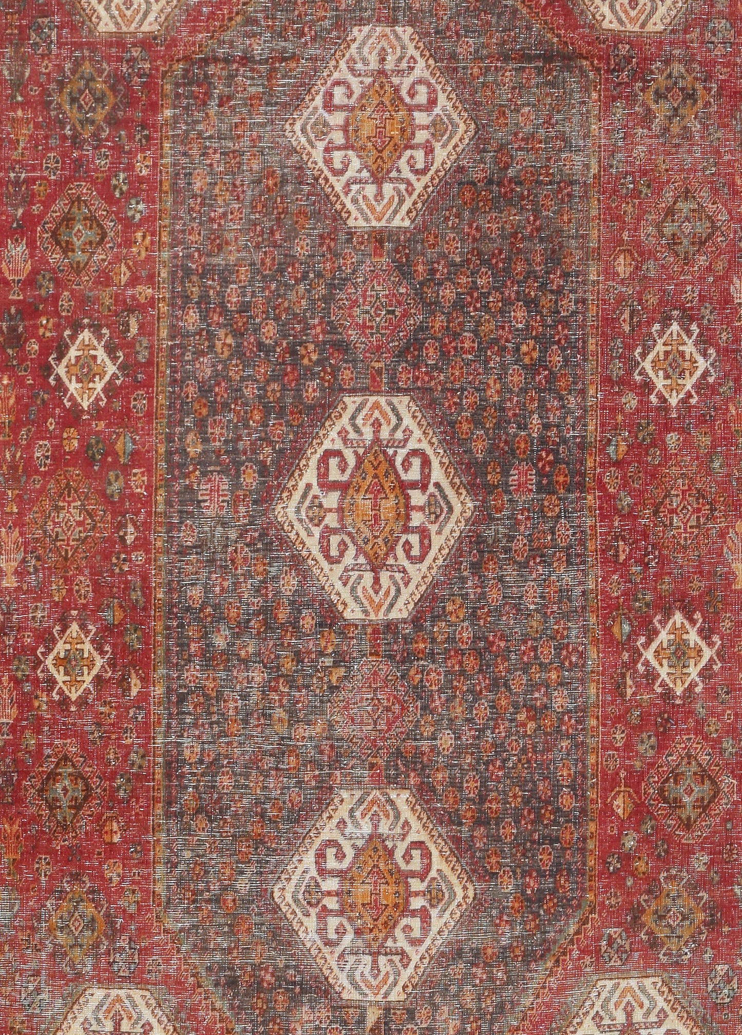 Vintage Persian Qashqai Rug