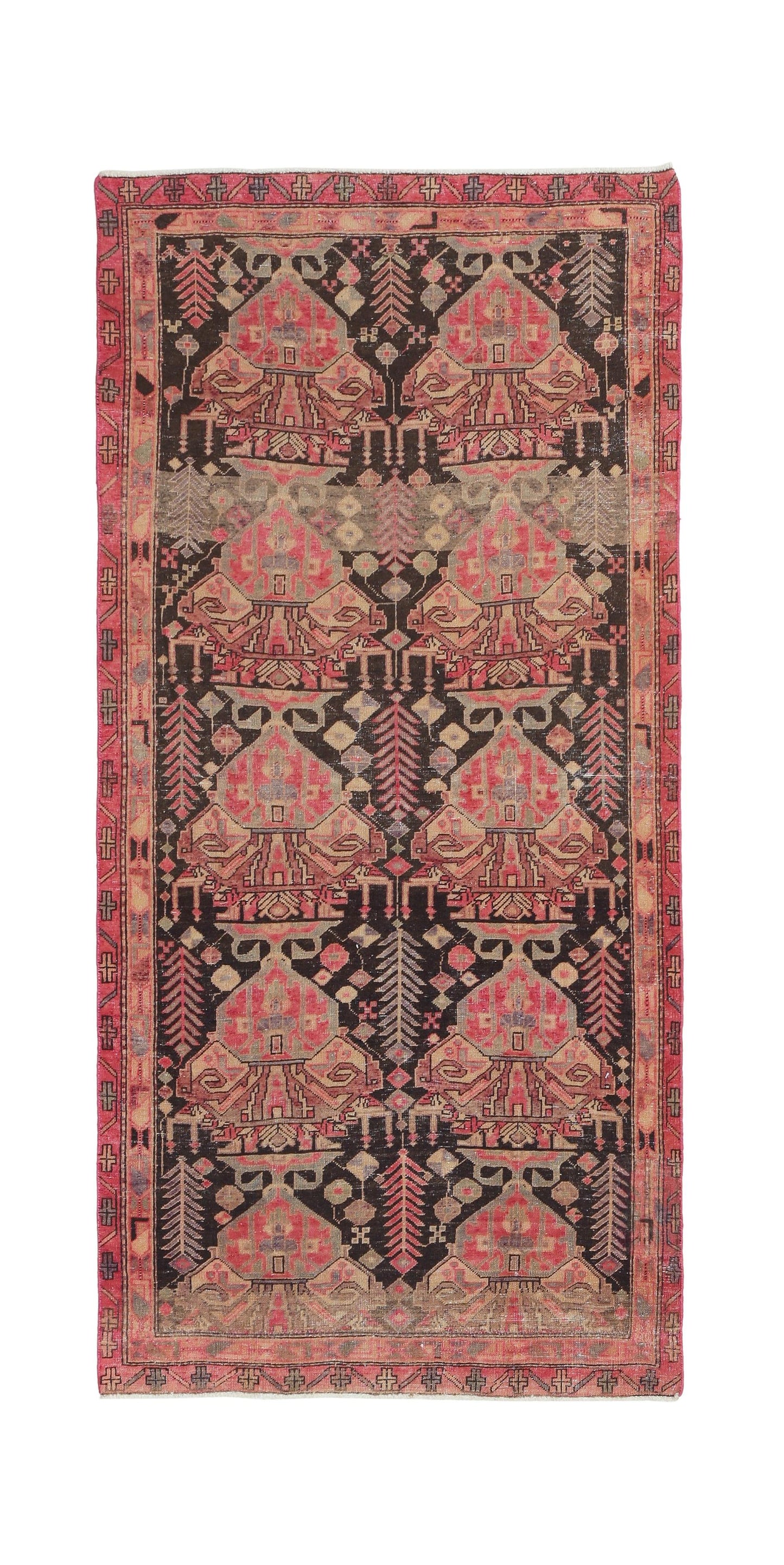 Vintage Caucasian Karabagh Rug