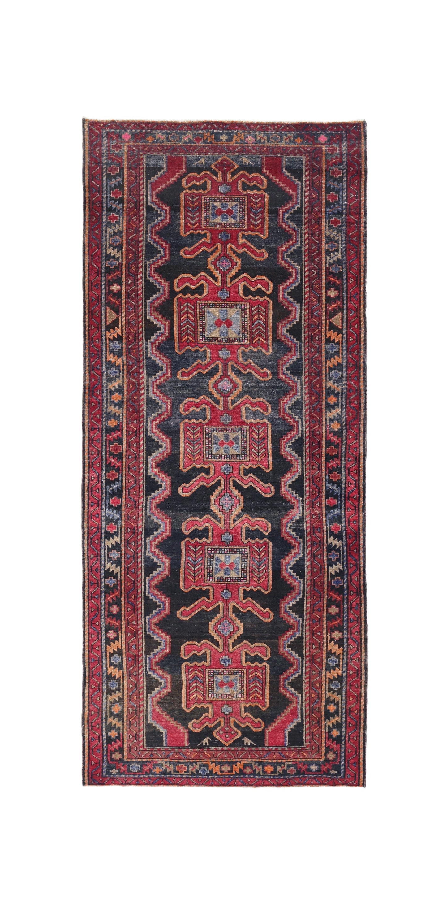 Vintage Persian Hamadan Runner