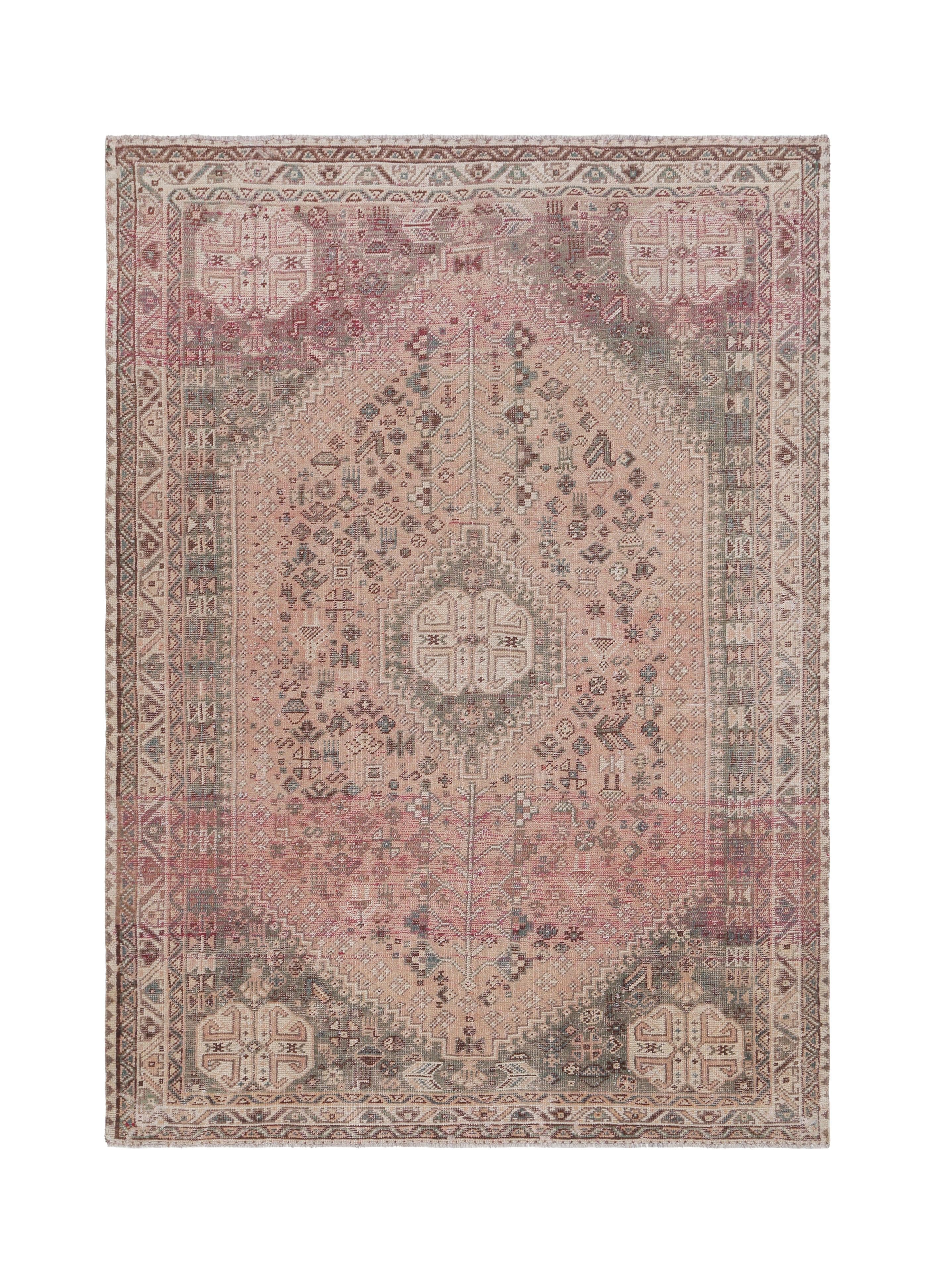 Vintage Persian Shiraz Rug
