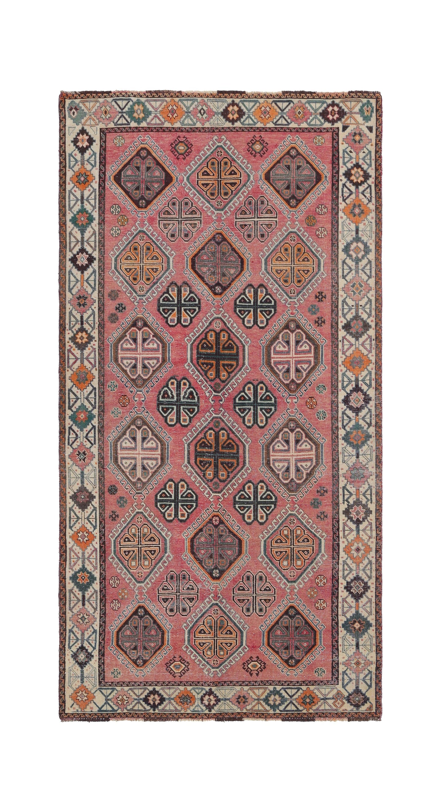 Vintage Persian Qashqai Rug
