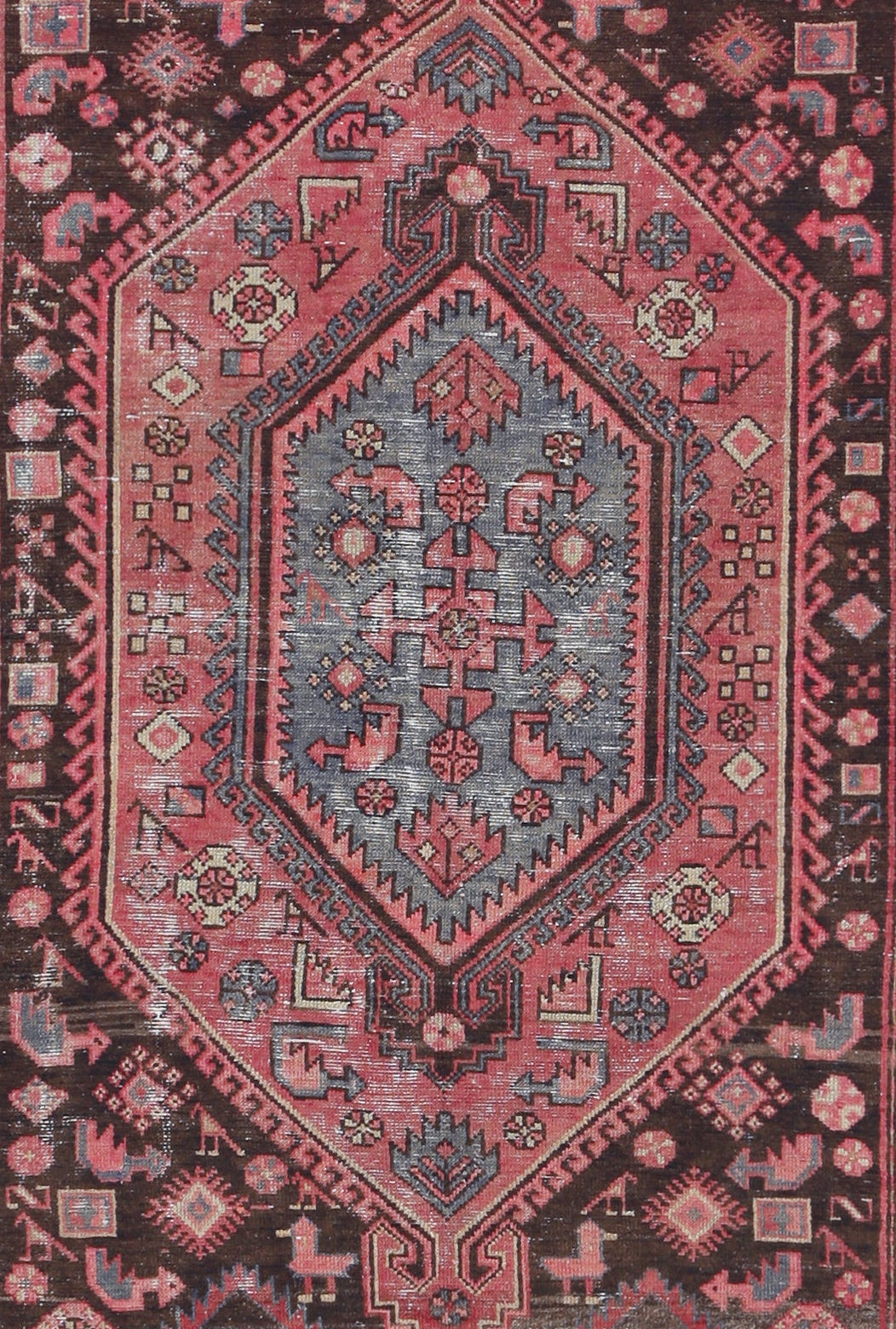 Vintage Persian Hamadan Rug