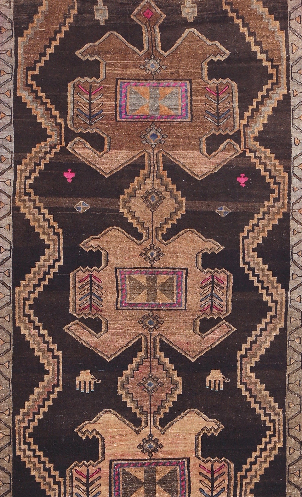 Vintage Persian Hamadan Rug