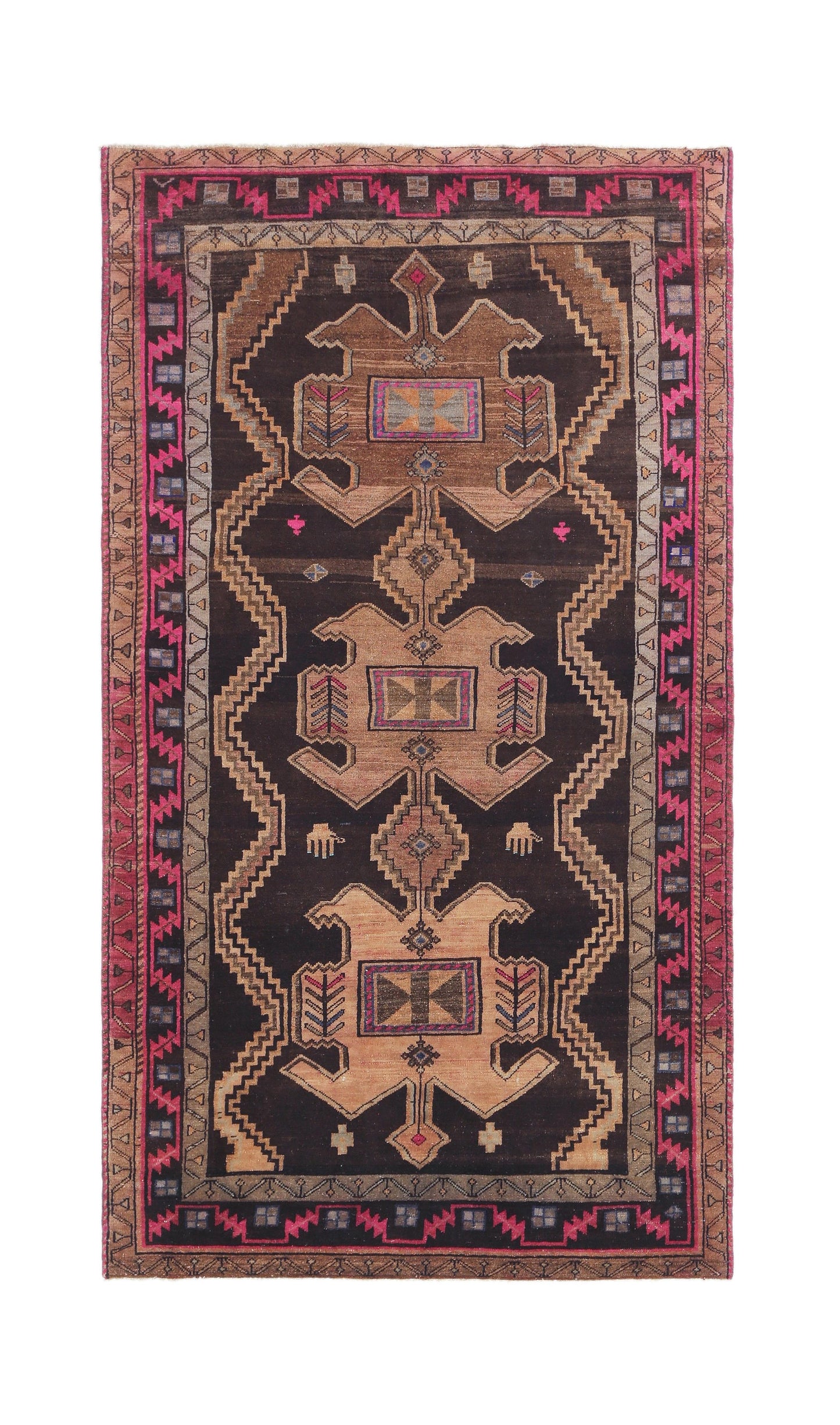 Vintage Persian Hamadan Rug