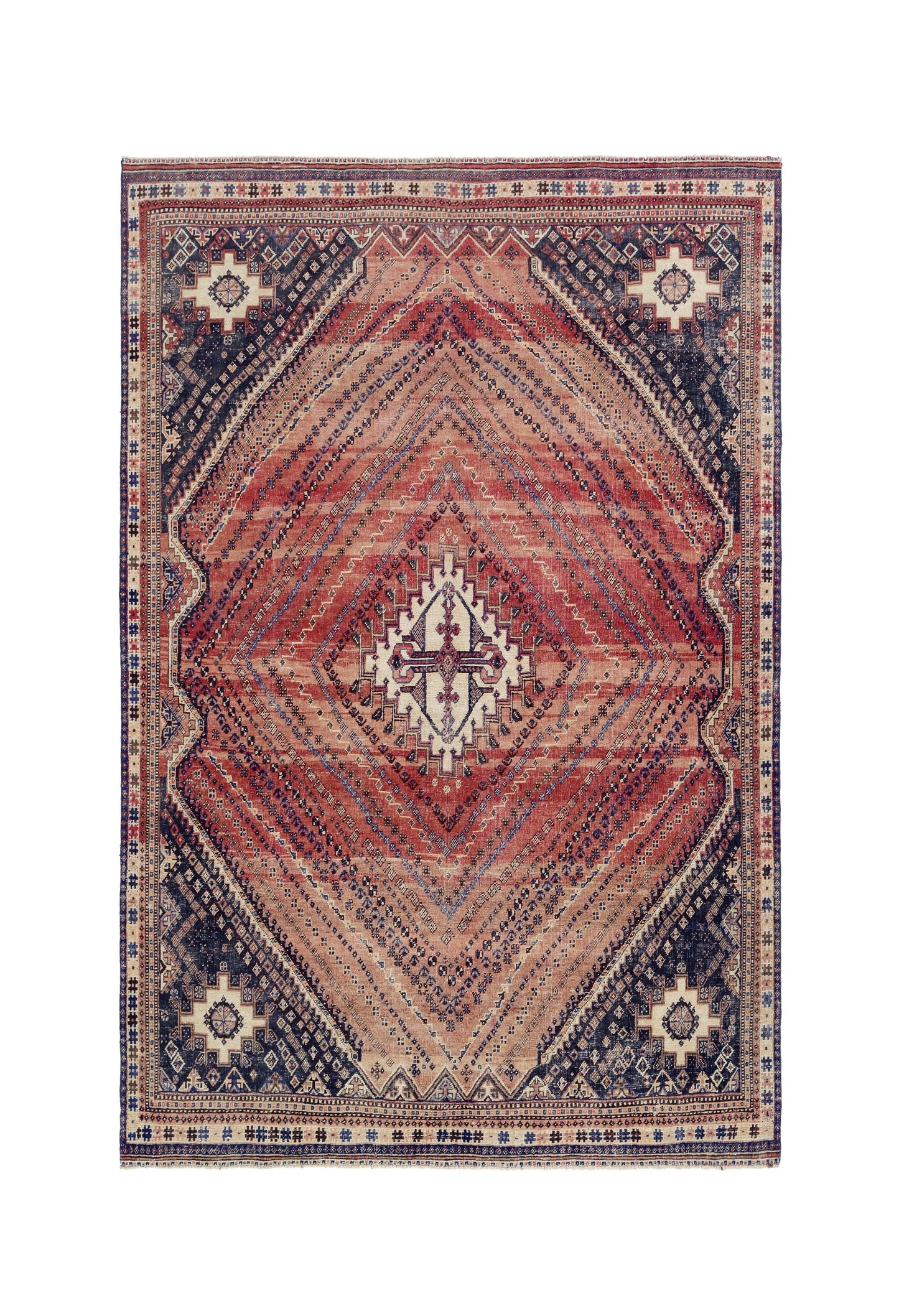 Vintage Persian Qashqai Rug