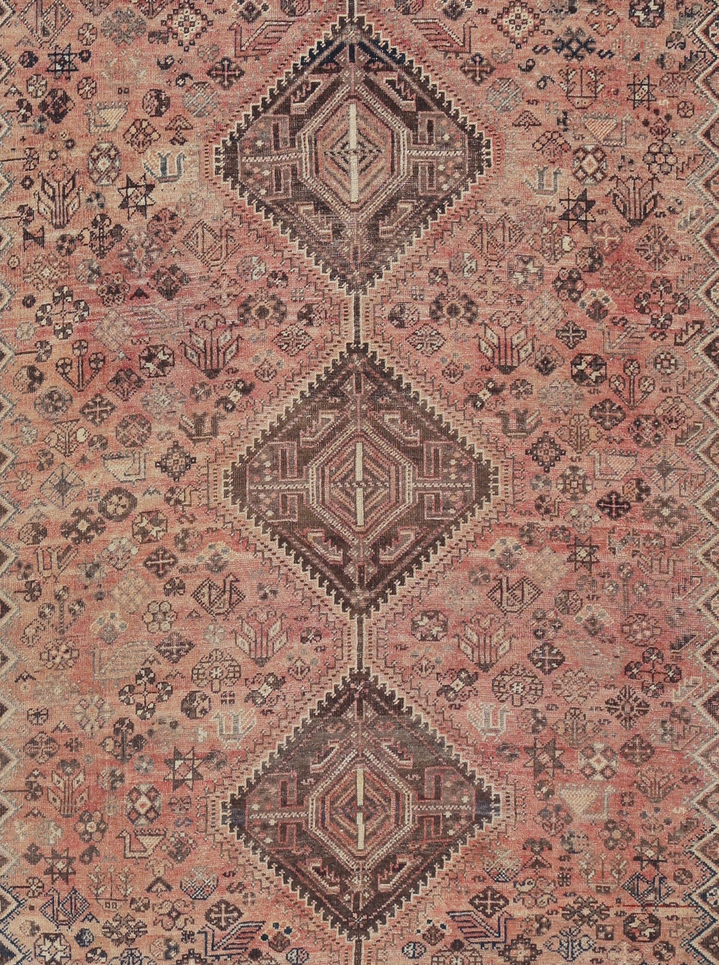 Vintage Persian Shiraz Rug