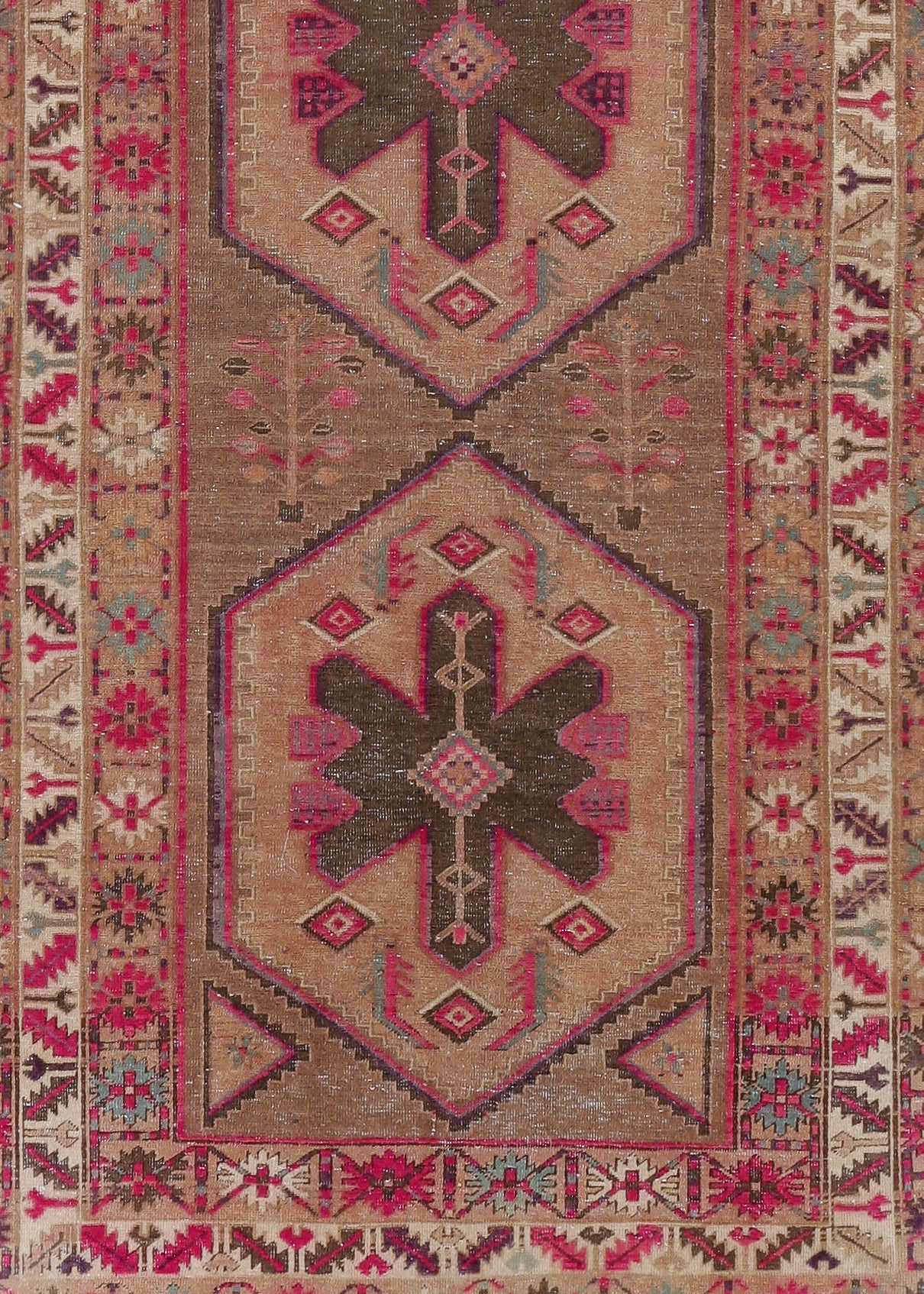 Vintage Persian Hamadan Runner