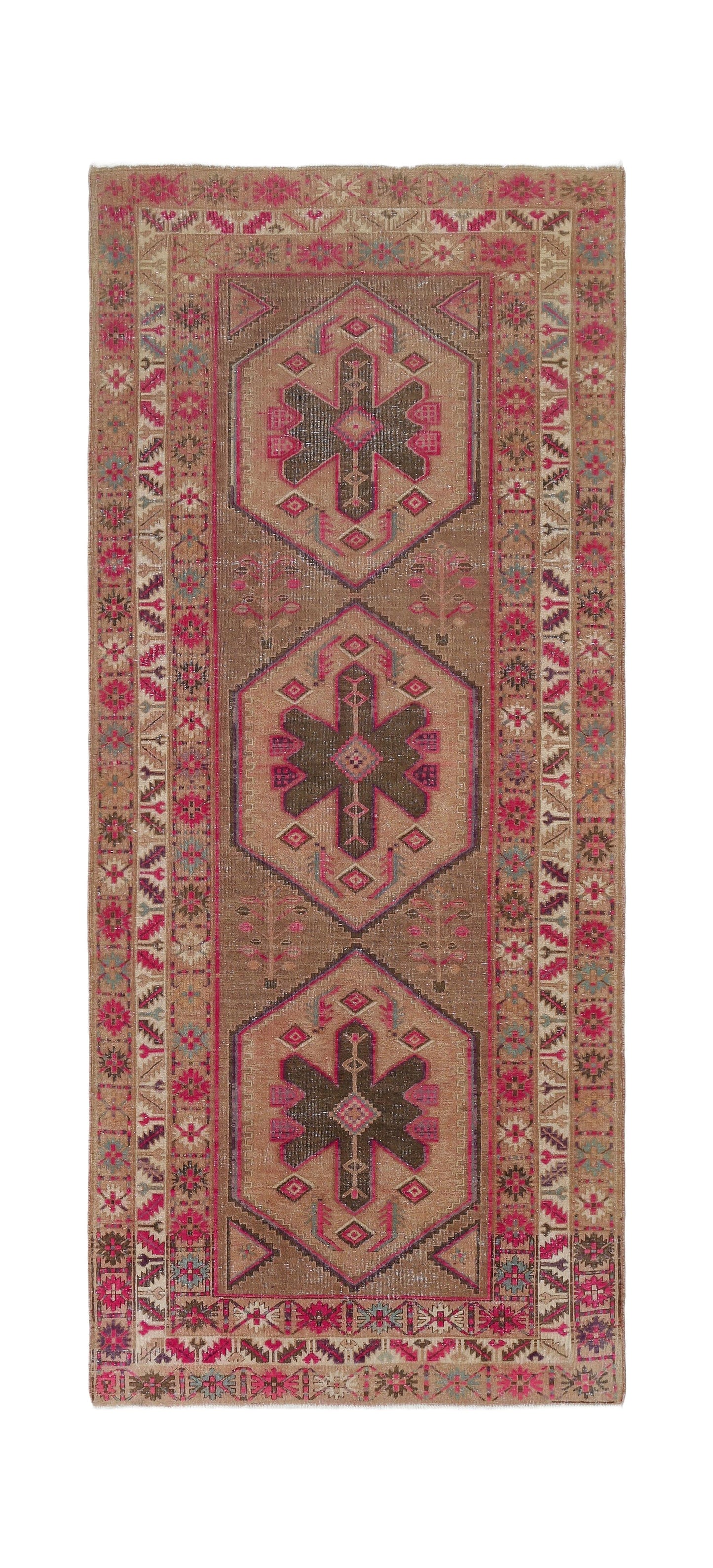 Vintage Persian Hamadan Runner