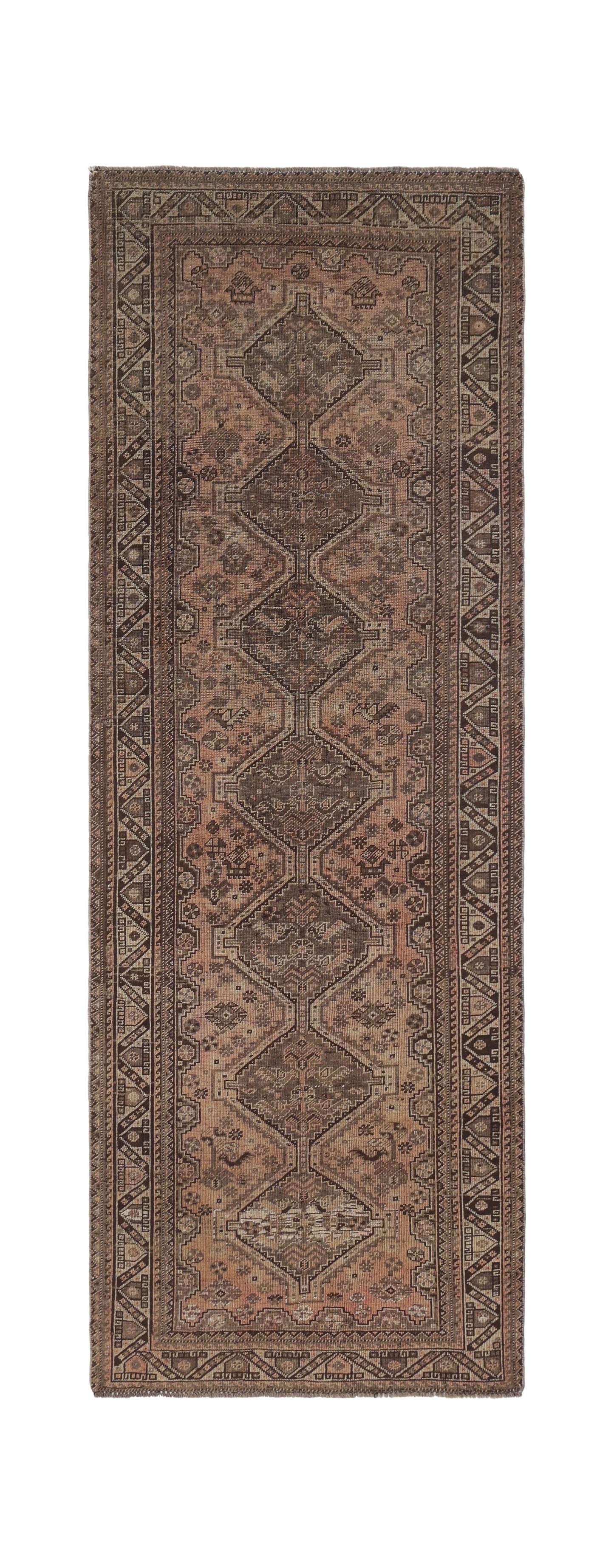 Vintage Persian Shiraz Runner