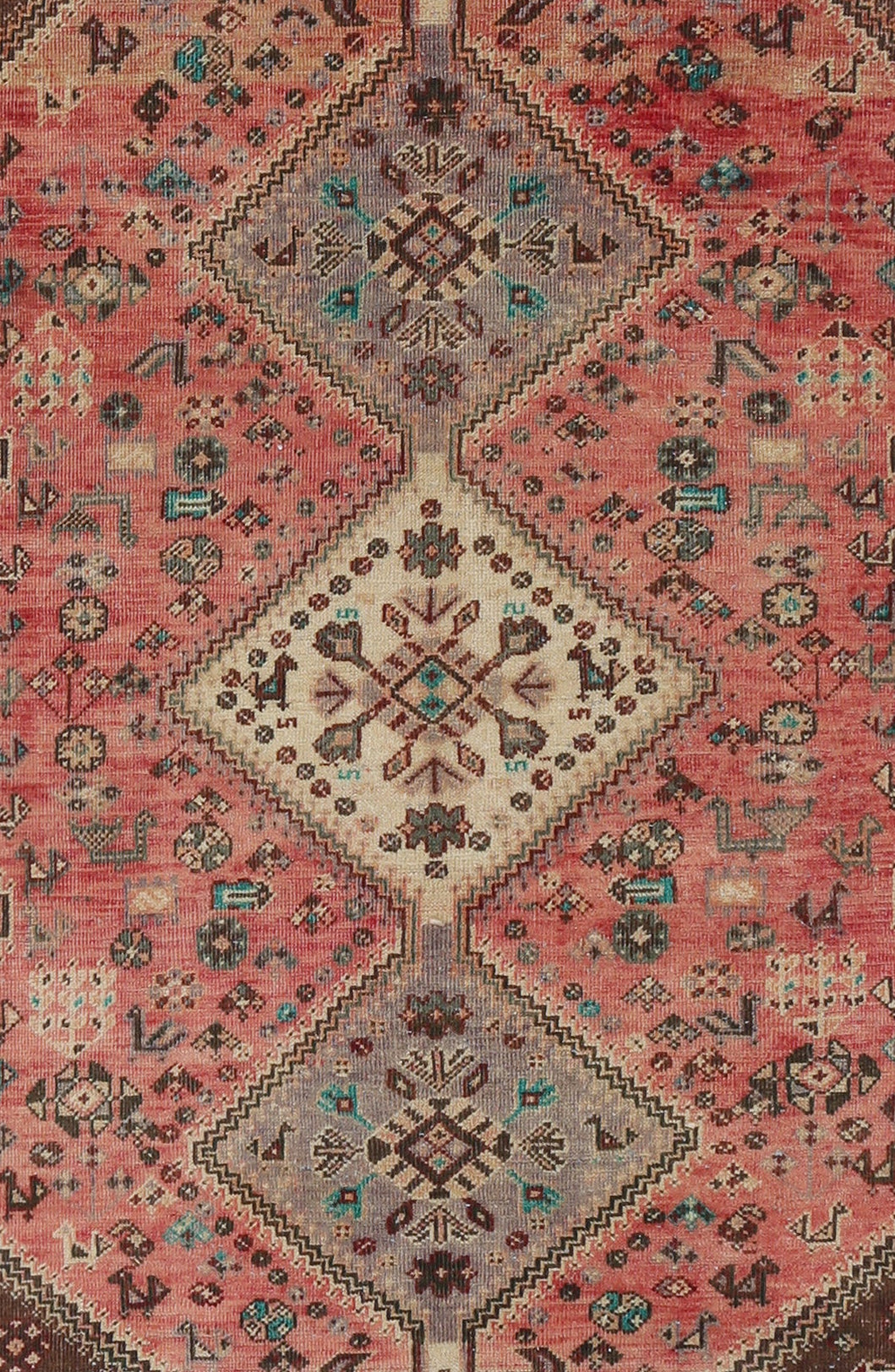 Vintage Persian Qashqai Rug