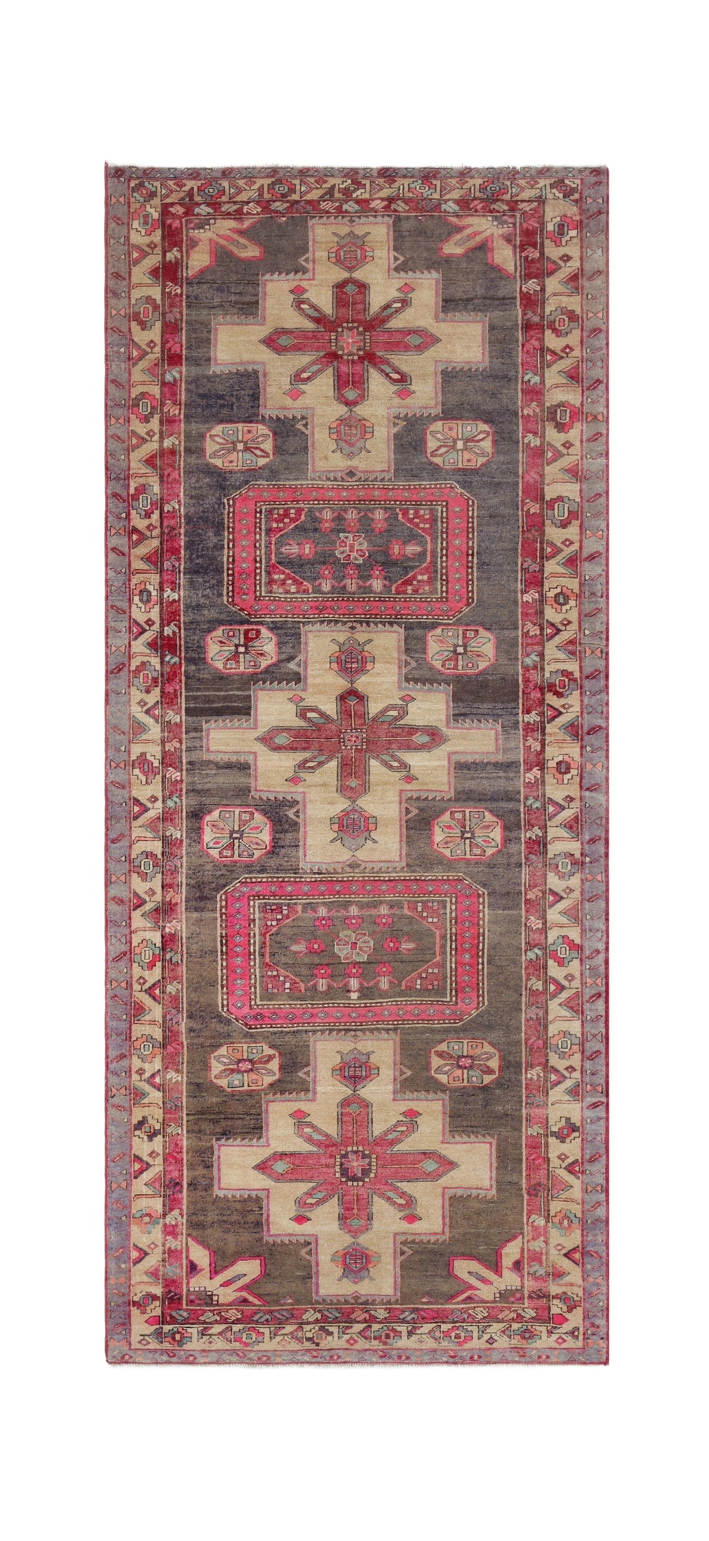 Vintage Persian Meshkin Runner