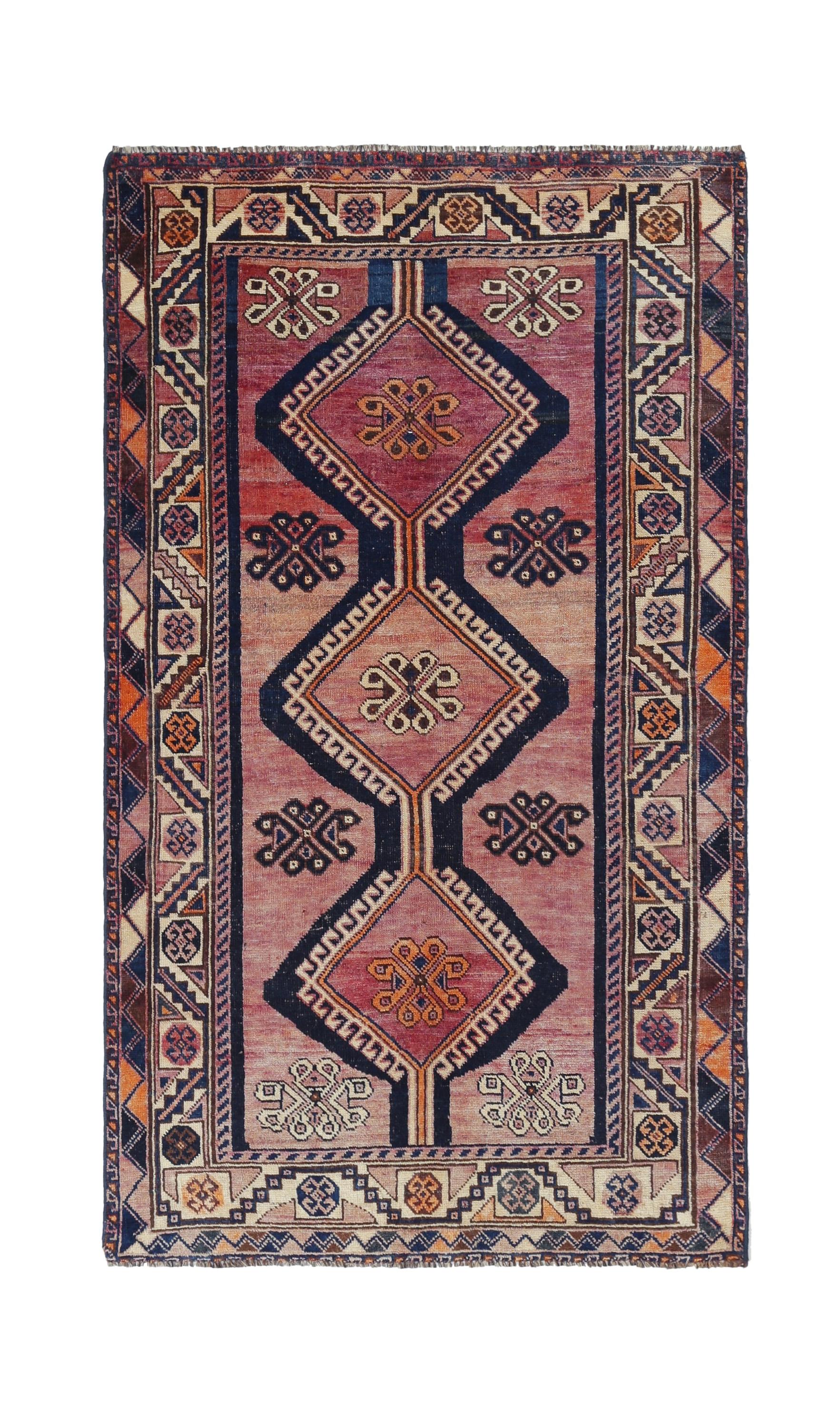 Vintage Persian Lori Rug