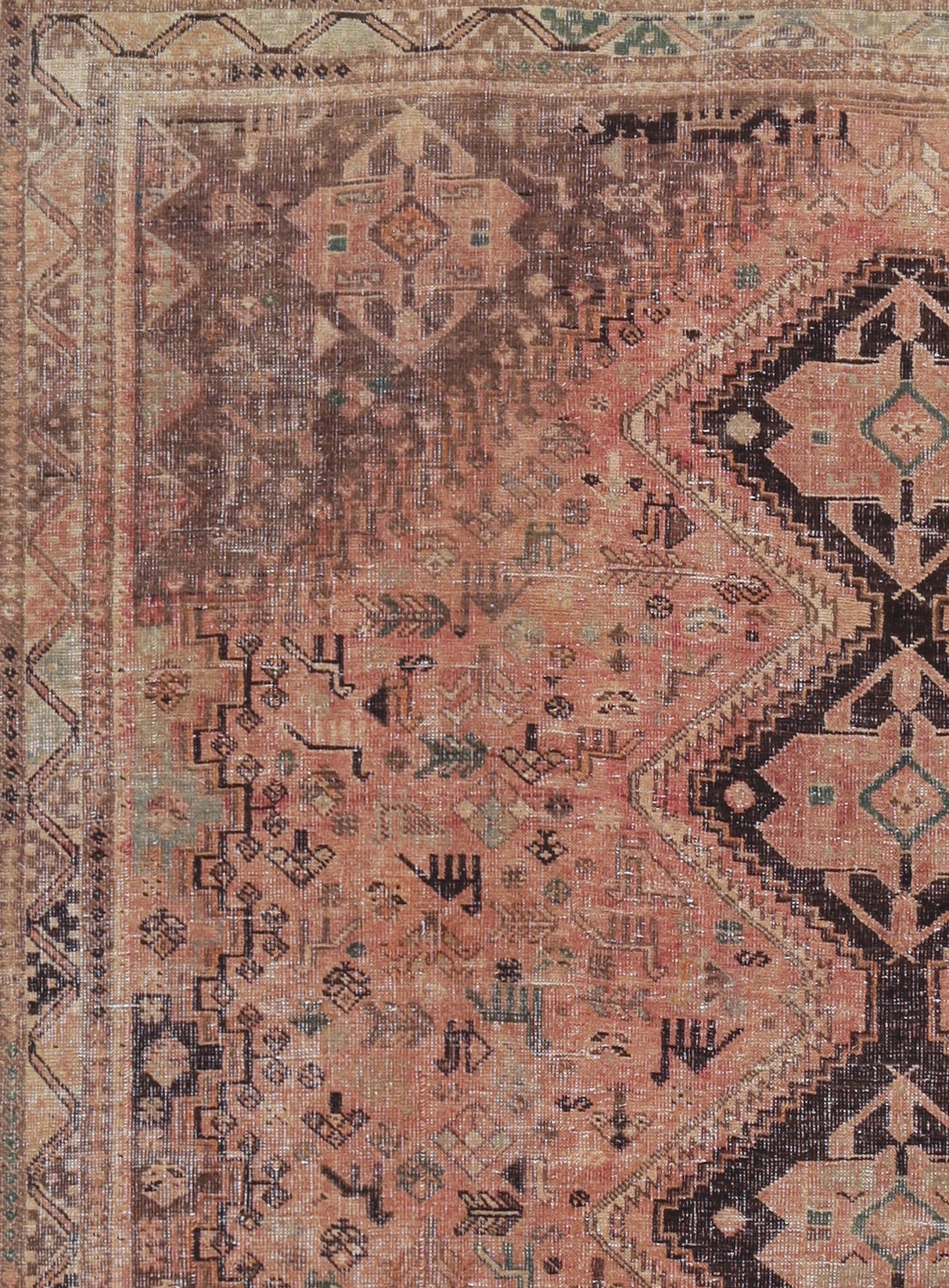 Vintage Persian Shiraz Rug