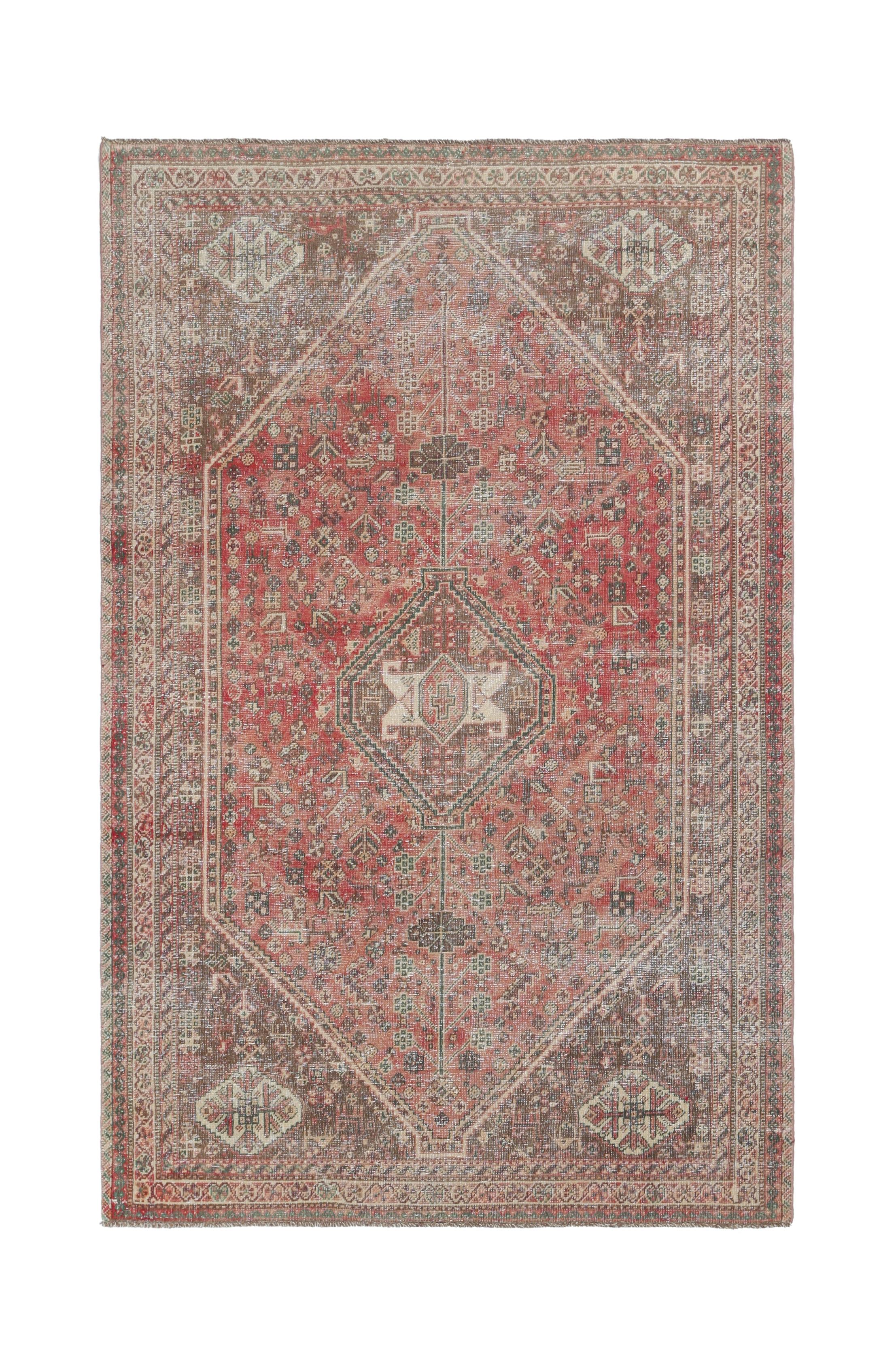 Vintage Persian Qashqai Rug