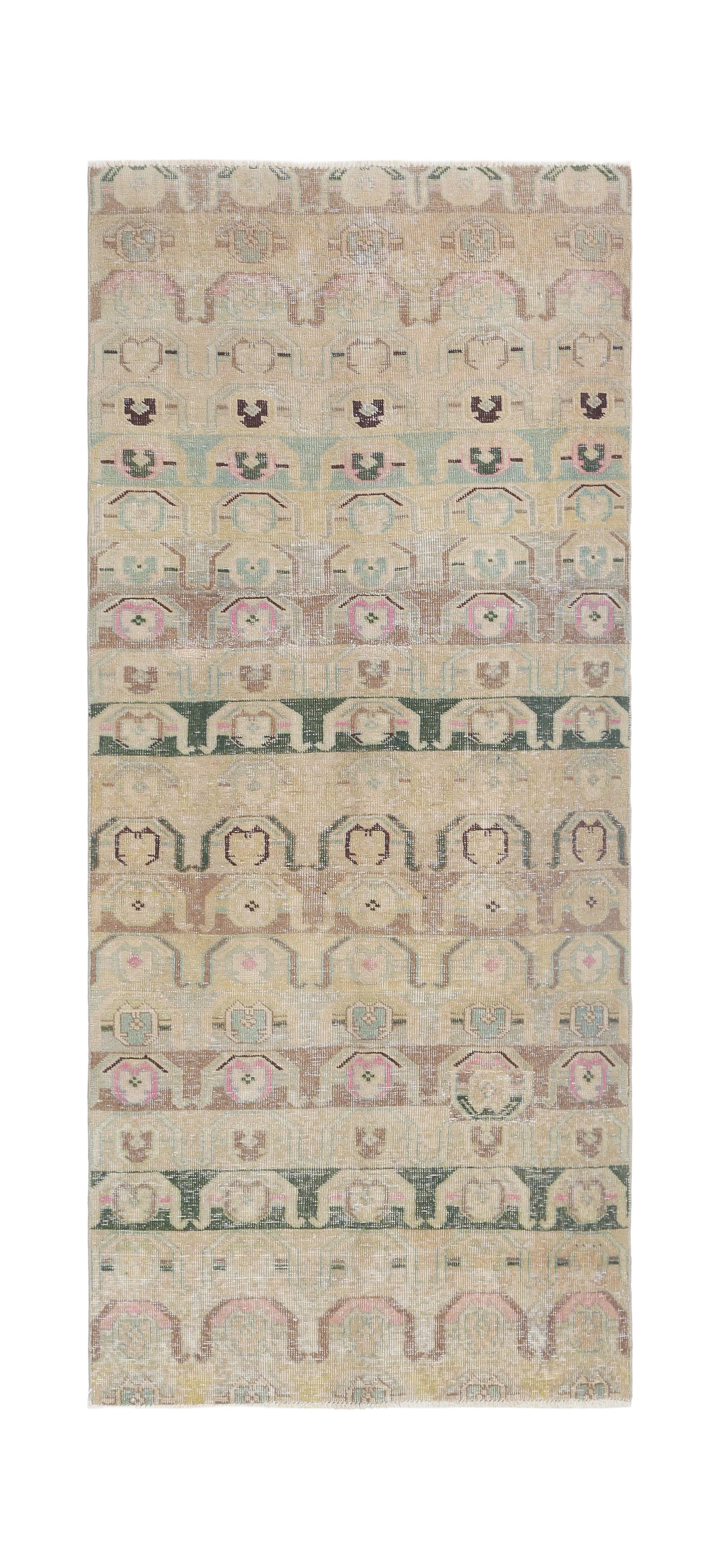 Vintage Persian Ardabil Runner