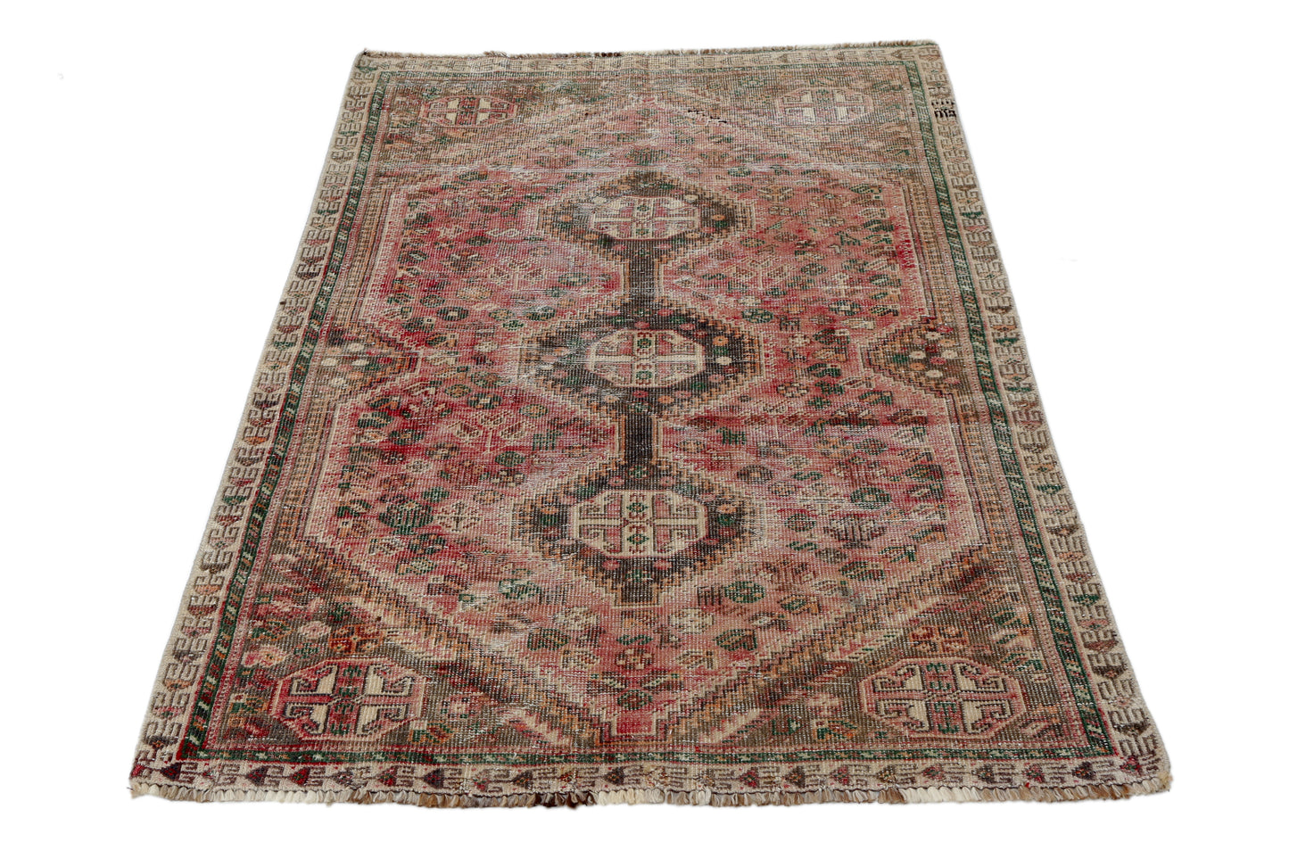 Vintage Persian Qashqai Rug