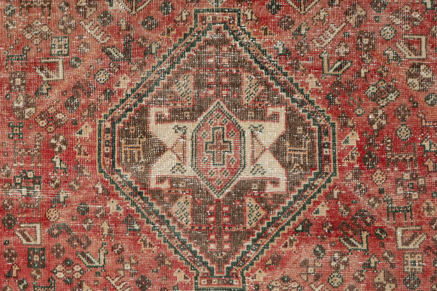 Vintage Persian Qashqai Rug
