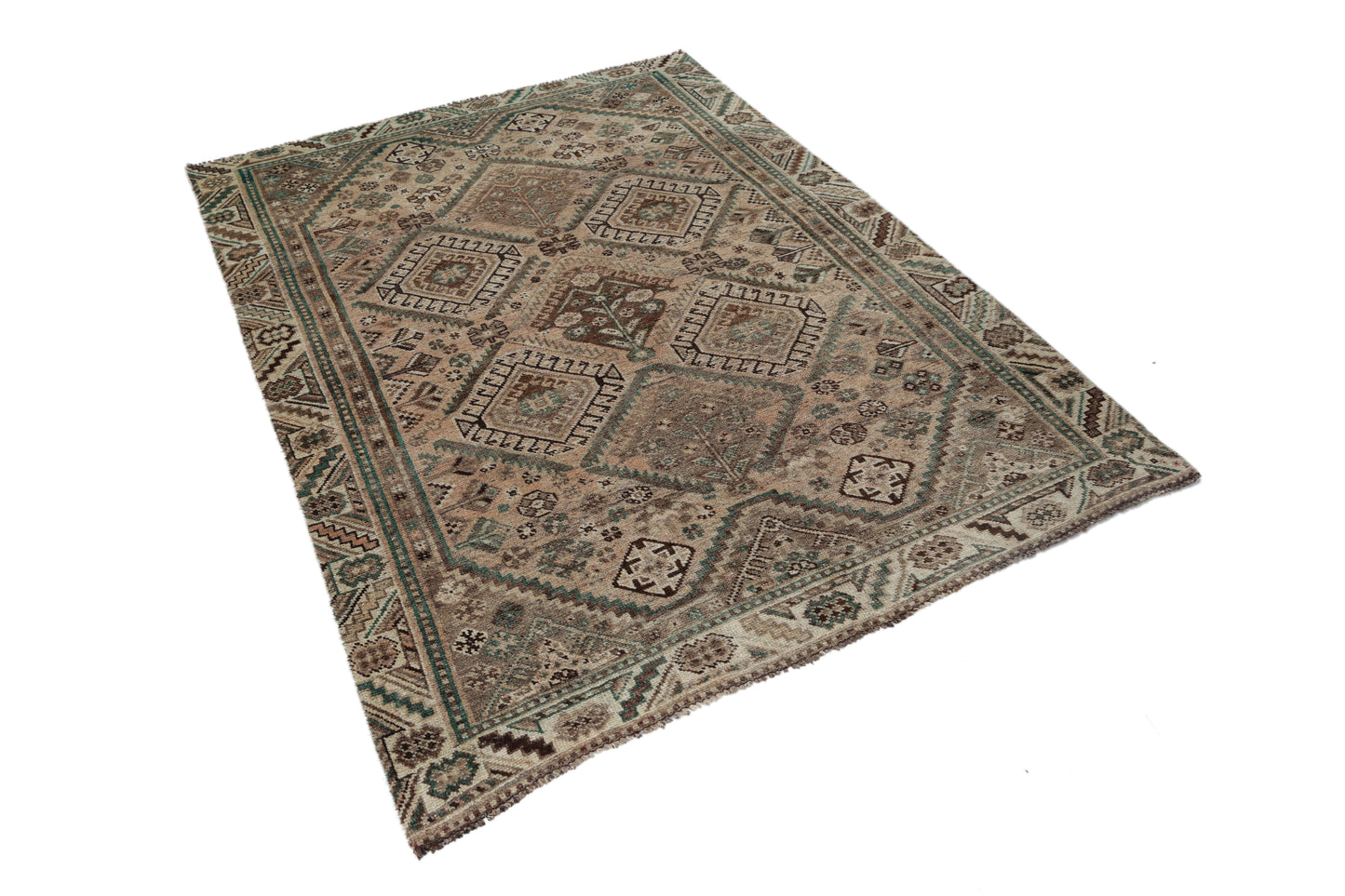 Vintage Persian Shiraz Rug