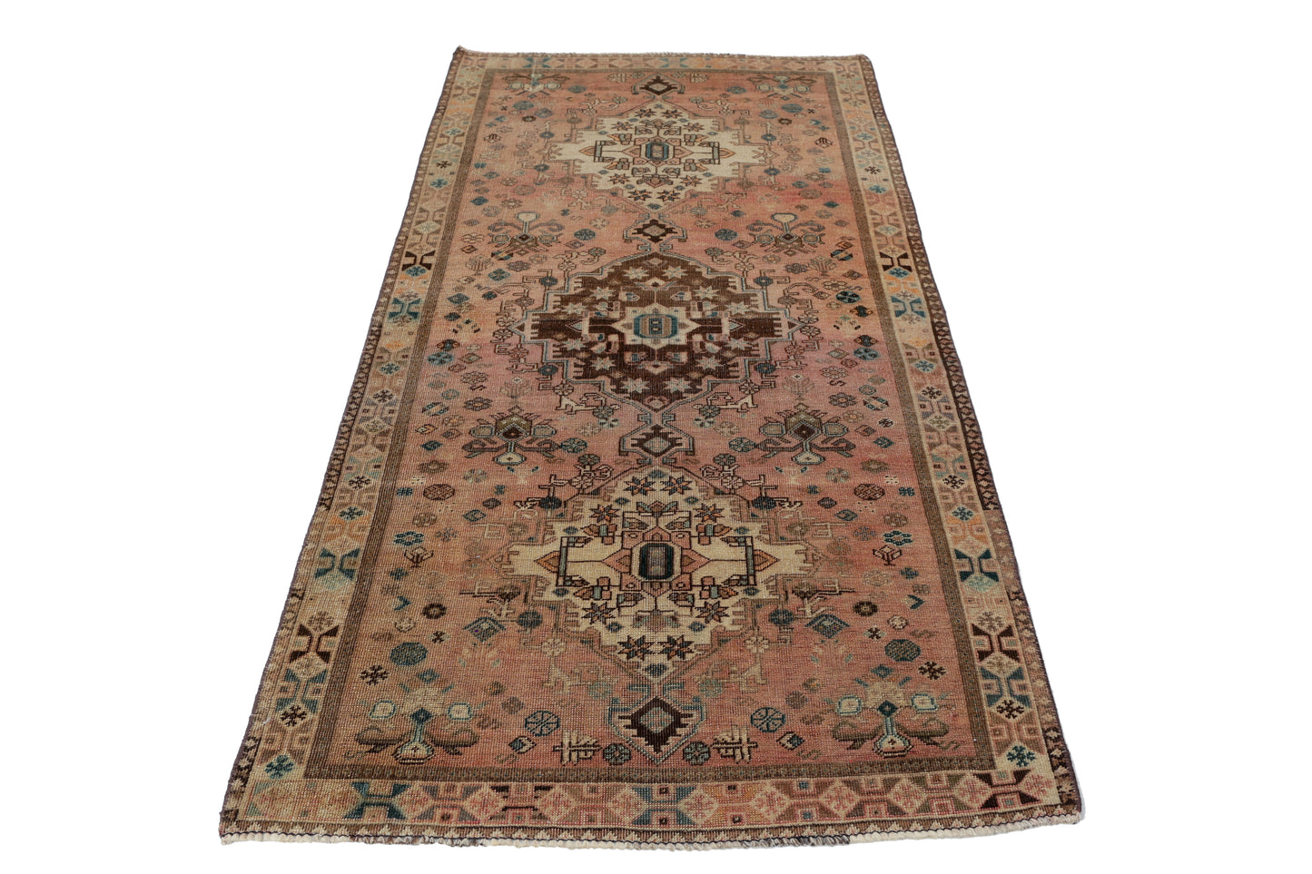 Vintage Persian Bakhtiari Rug