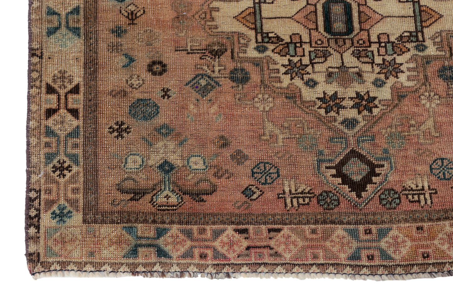 Vintage Persian Bakhtiari Rug