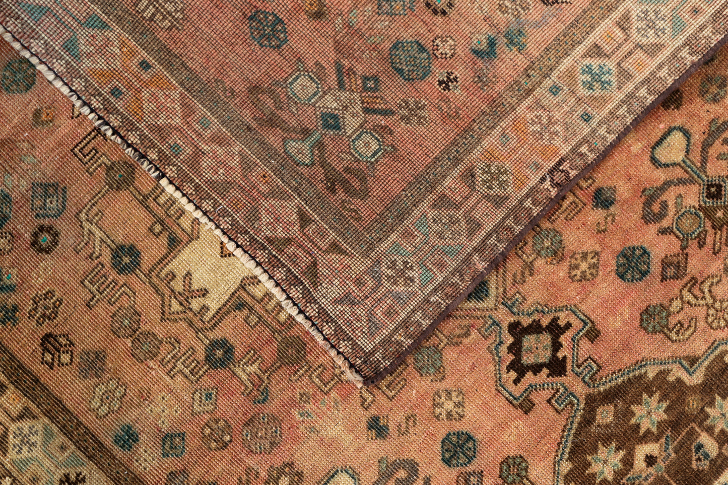 Vintage Persian Bakhtiari Rug