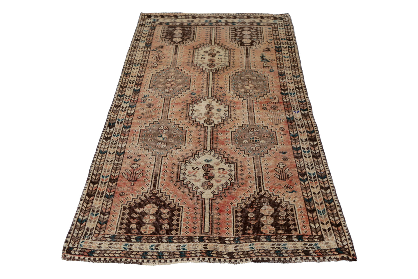 Vintage Persian Shiraz Rug