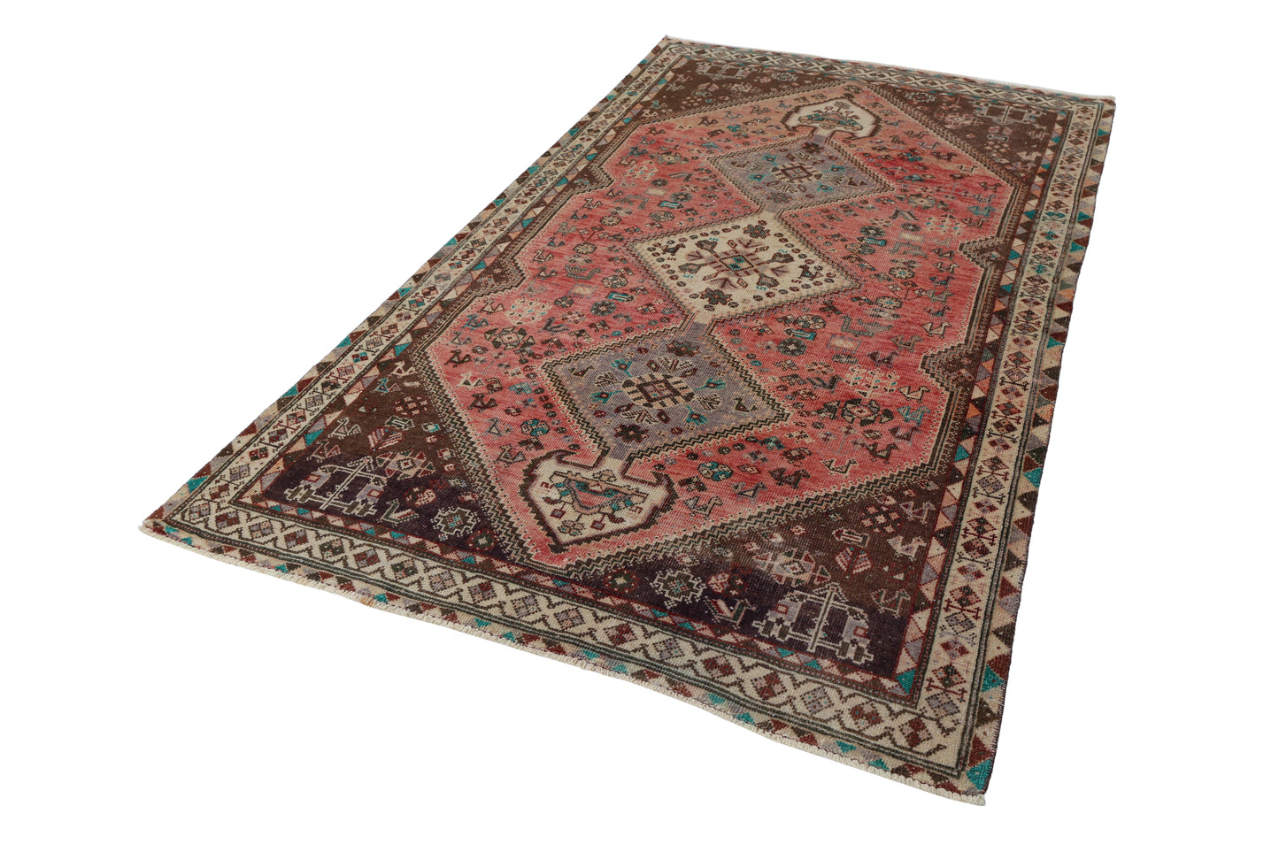 Vintage Persian Qashqai Rug