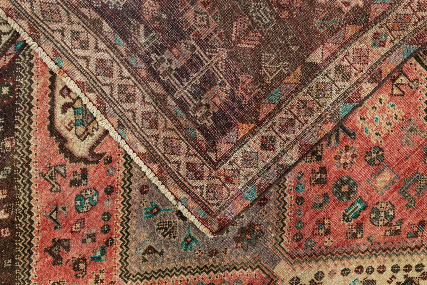 Vintage Persian Qashqai Rug