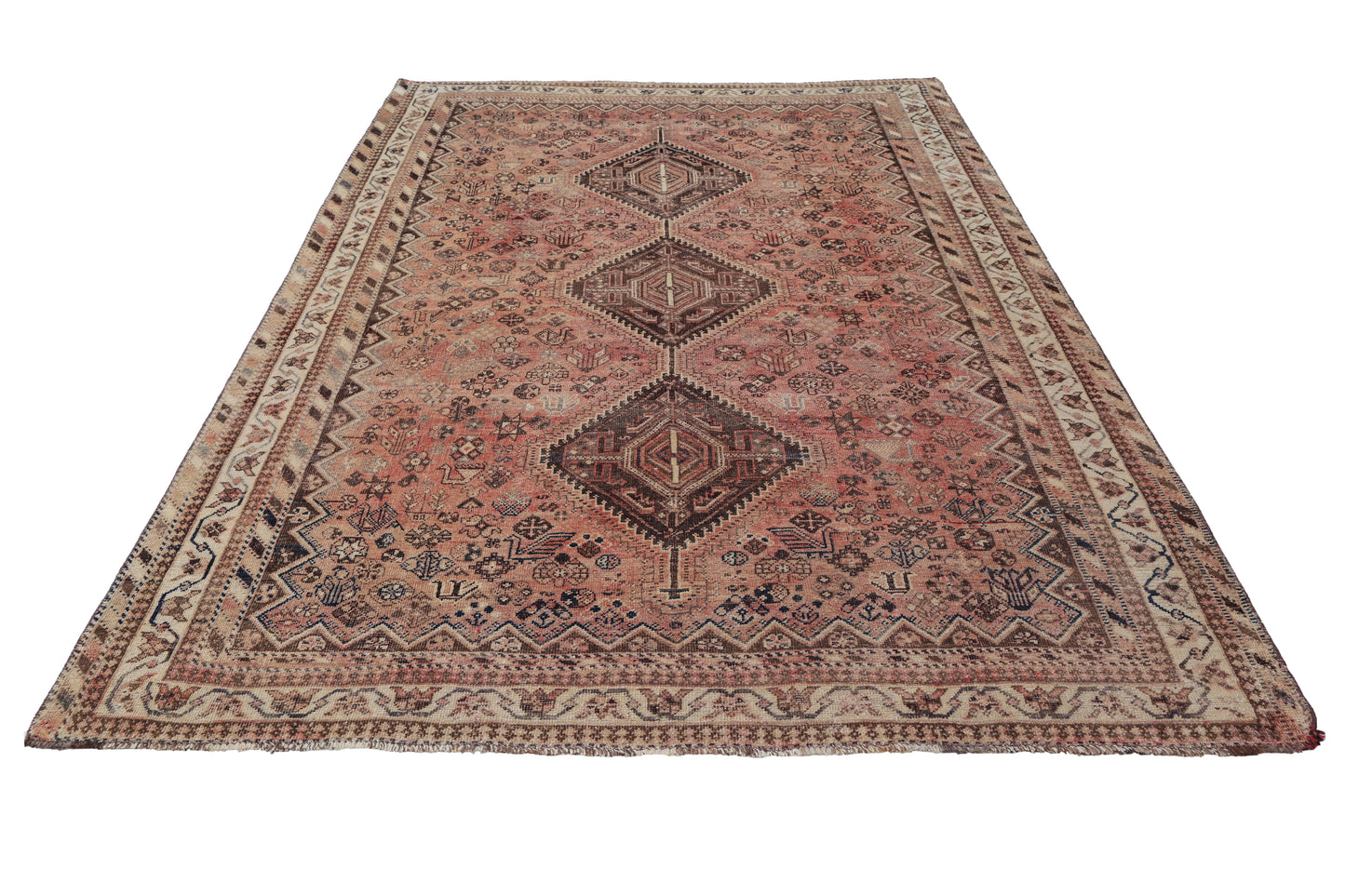 Vintage Persian Shiraz Rug