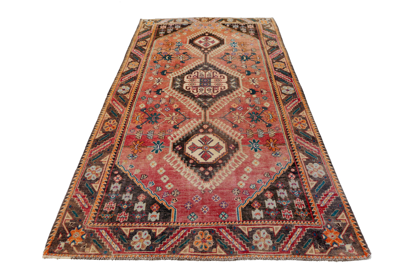 Vintage Persian Qashqai Rug