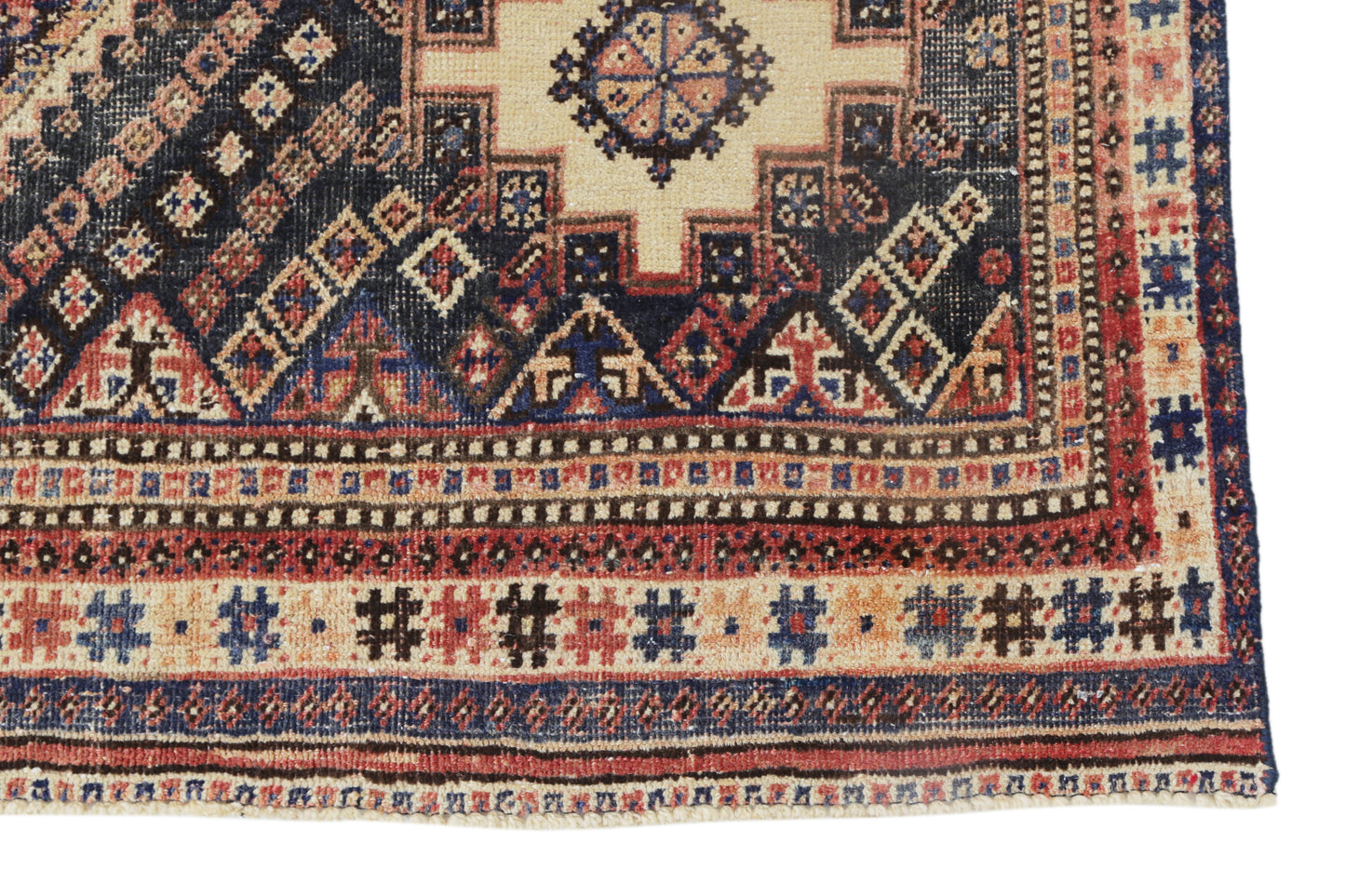 Vintage Persian Qashqai Rug