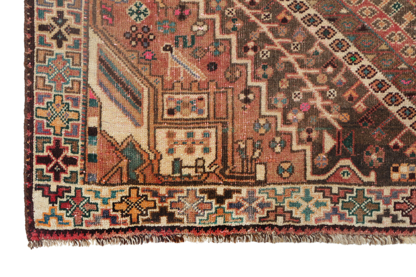 Vintage Persian Shiraz Rug