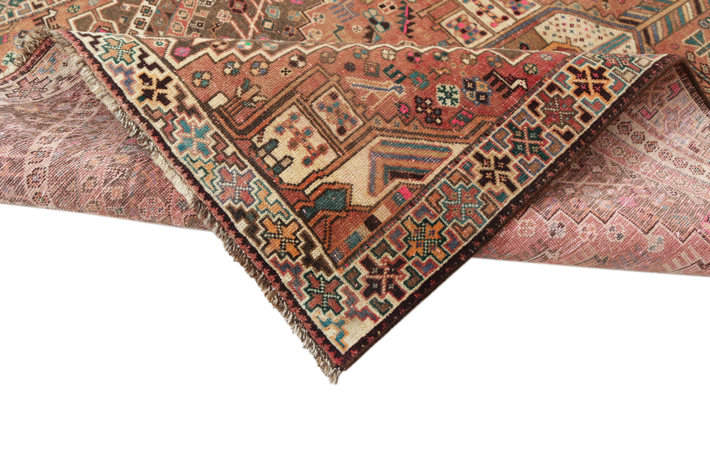 Vintage Persian Shiraz Rug