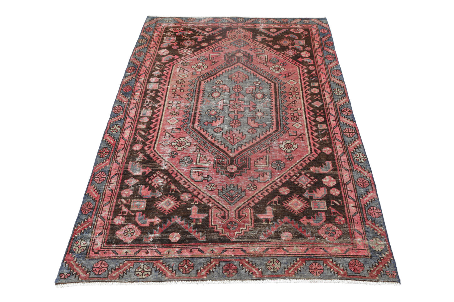 Vintage Persian Hamadan Rug