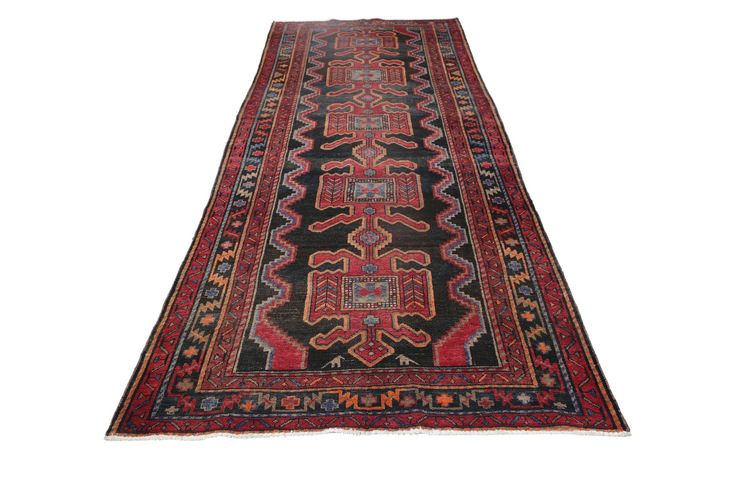 Vintage Persian Hamadan Runner