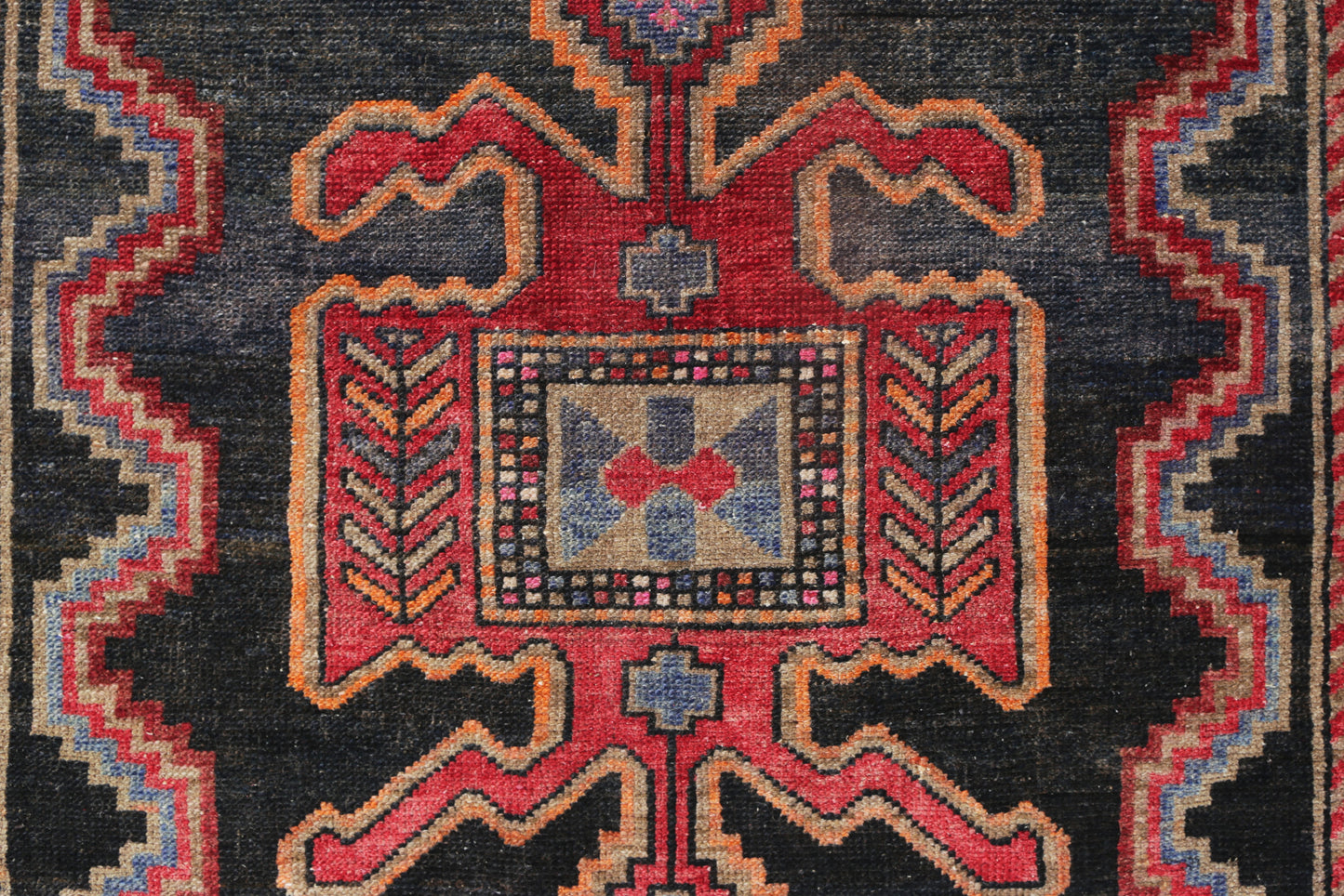 Vintage Persian Hamadan Runner