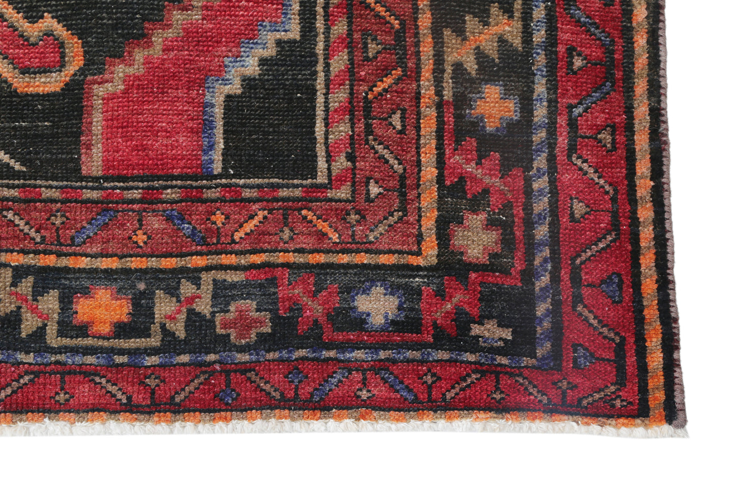 Vintage Persian Hamadan Runner