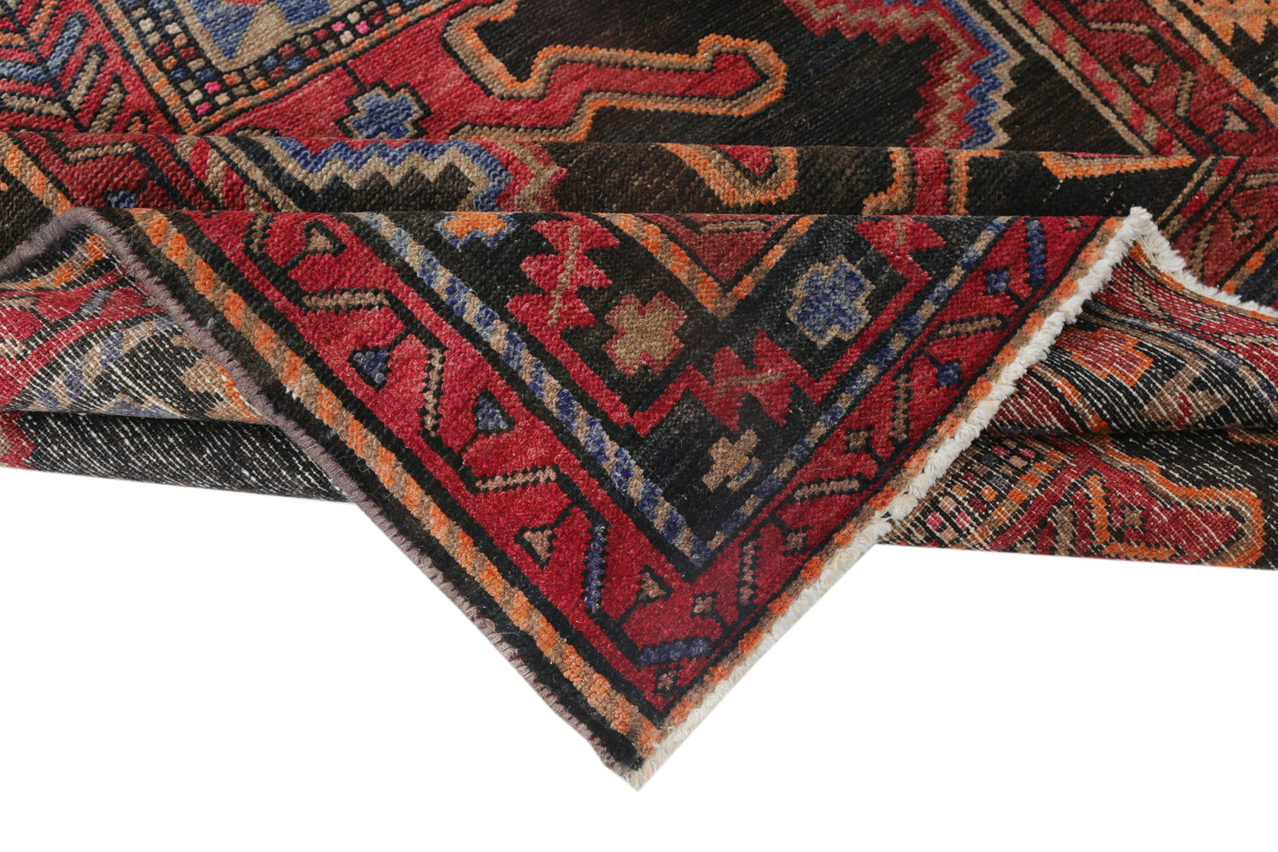 Vintage Persian Hamadan Runner