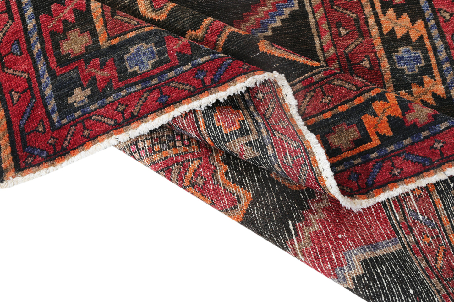 Vintage Persian Hamadan Runner