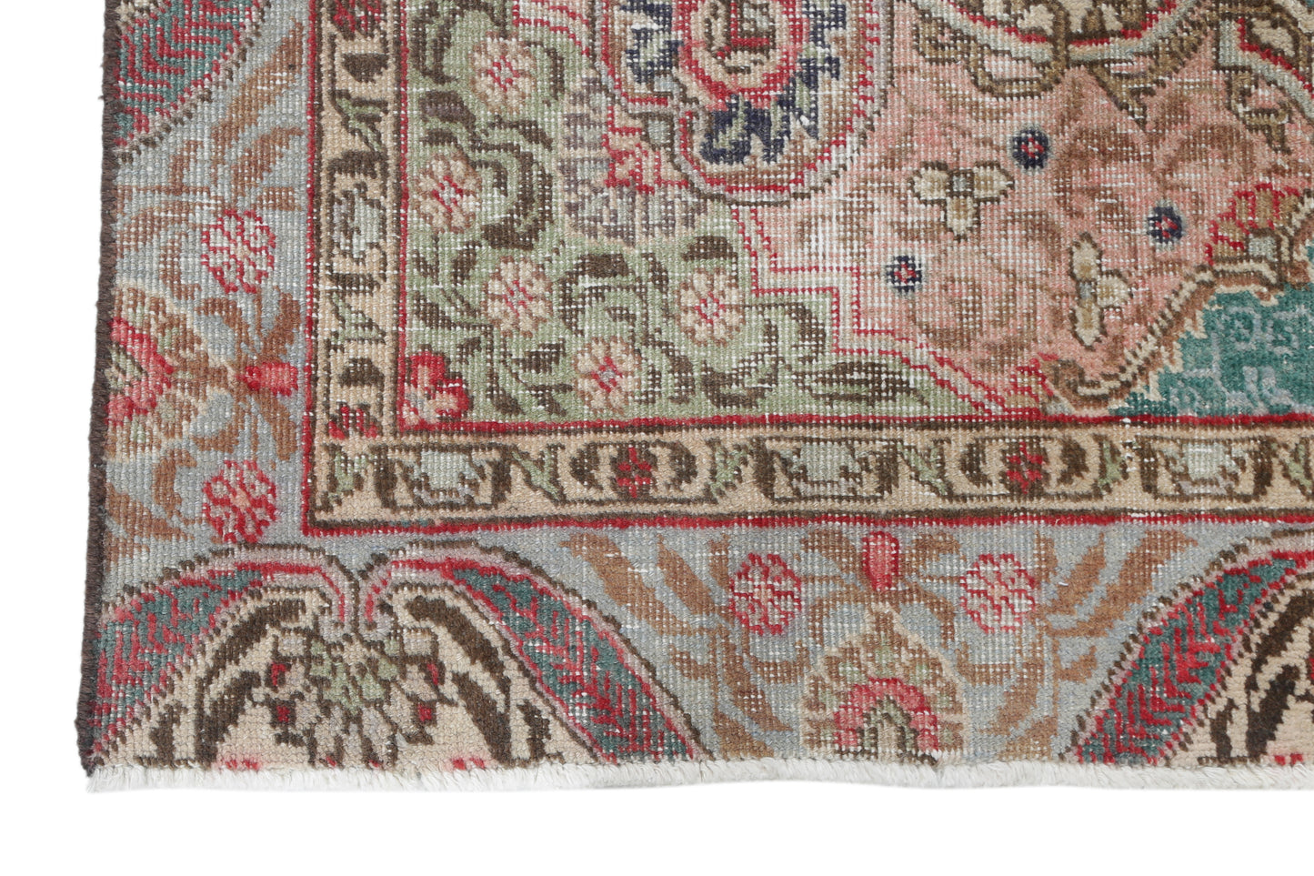Vintage Persian Tabriz Rug