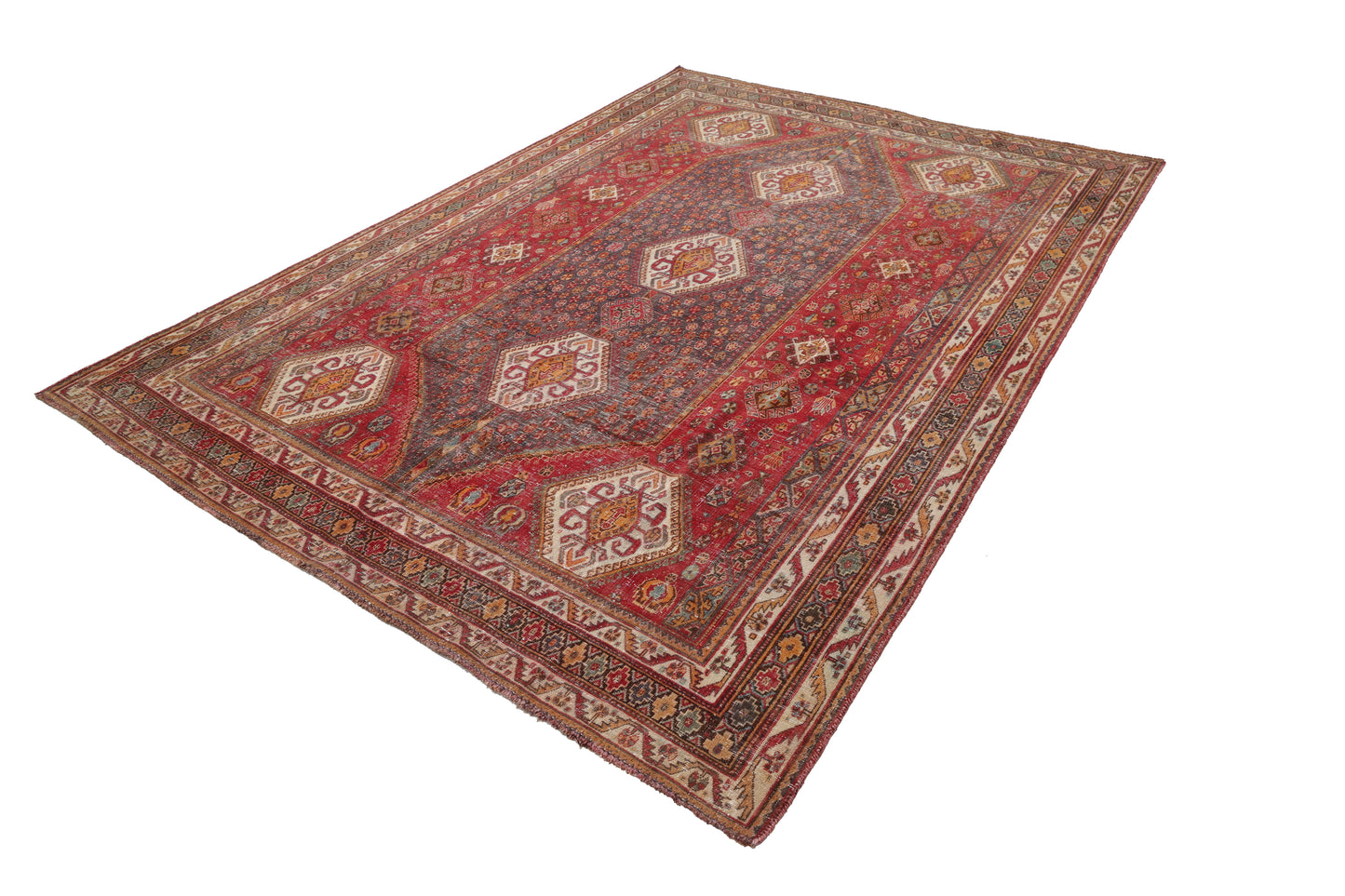 Vintage Persian Qashqai Rug