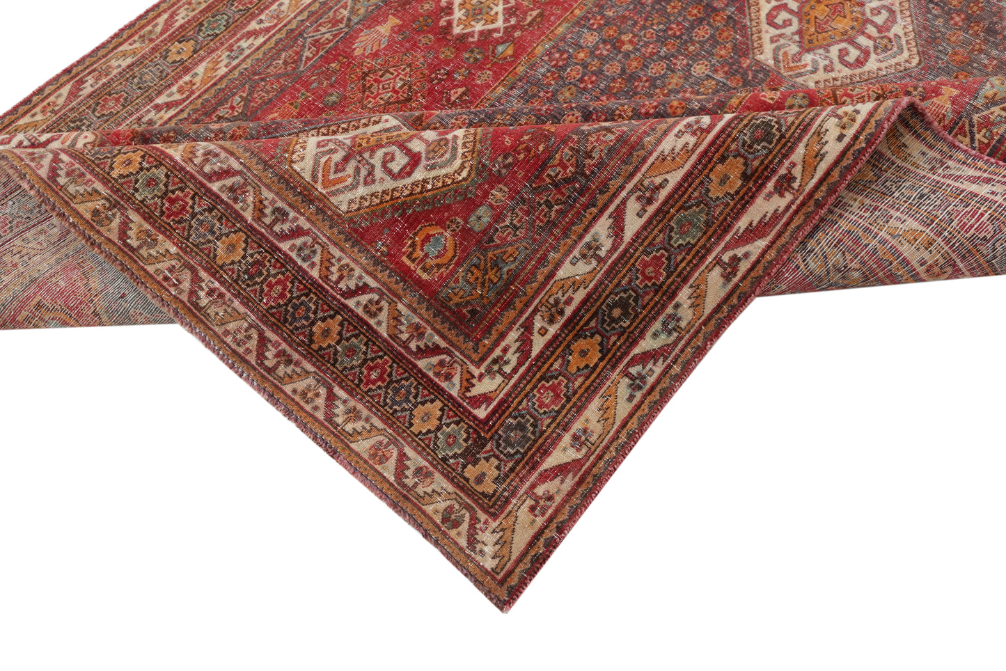 Vintage Persian Qashqai Rug