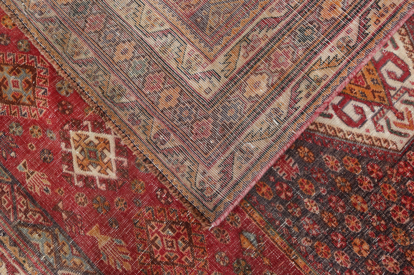 Vintage Persian Qashqai Rug