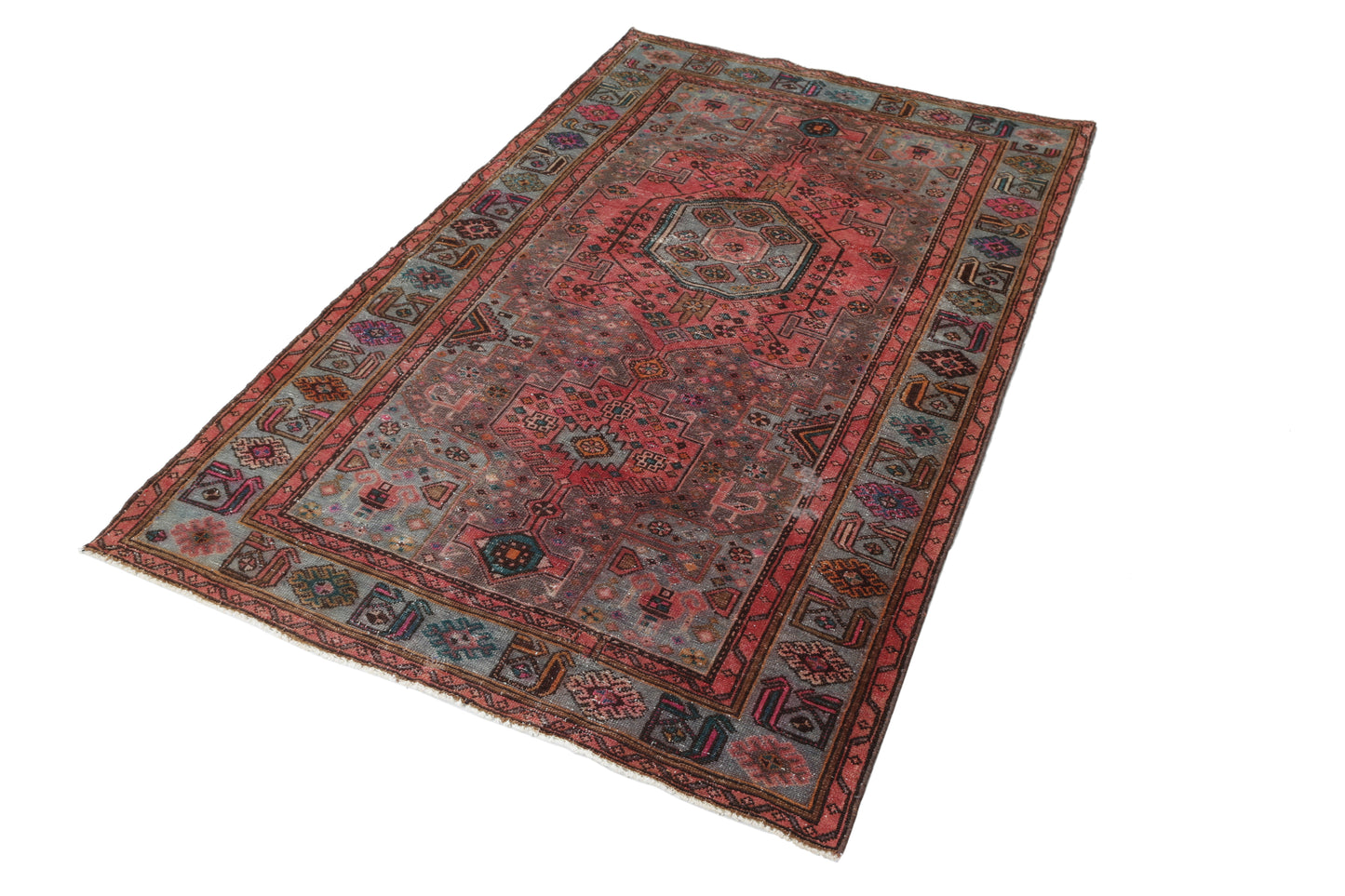 Vintage Persian Hamadan Rug