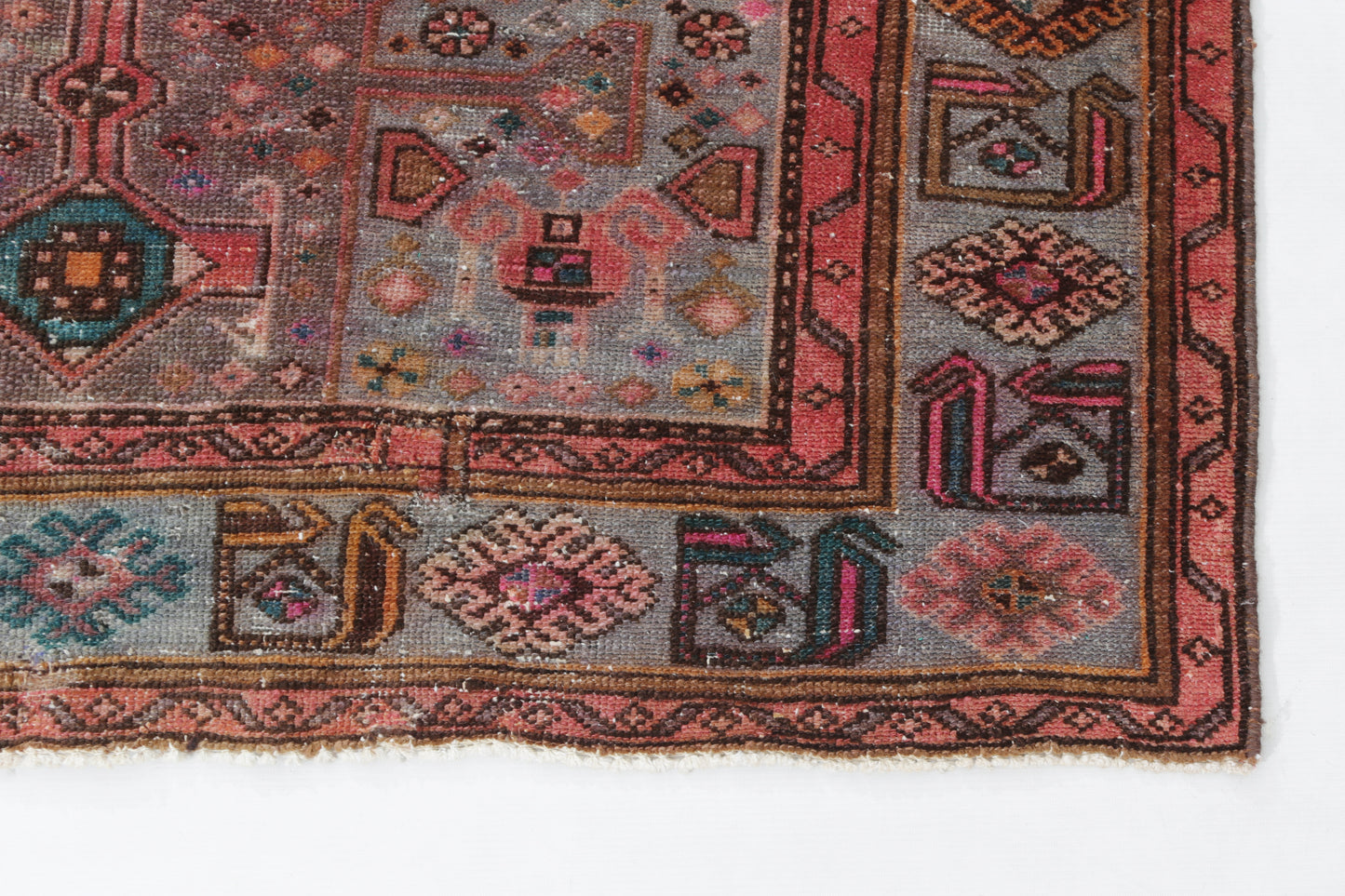 Vintage Persian Hamadan Rug