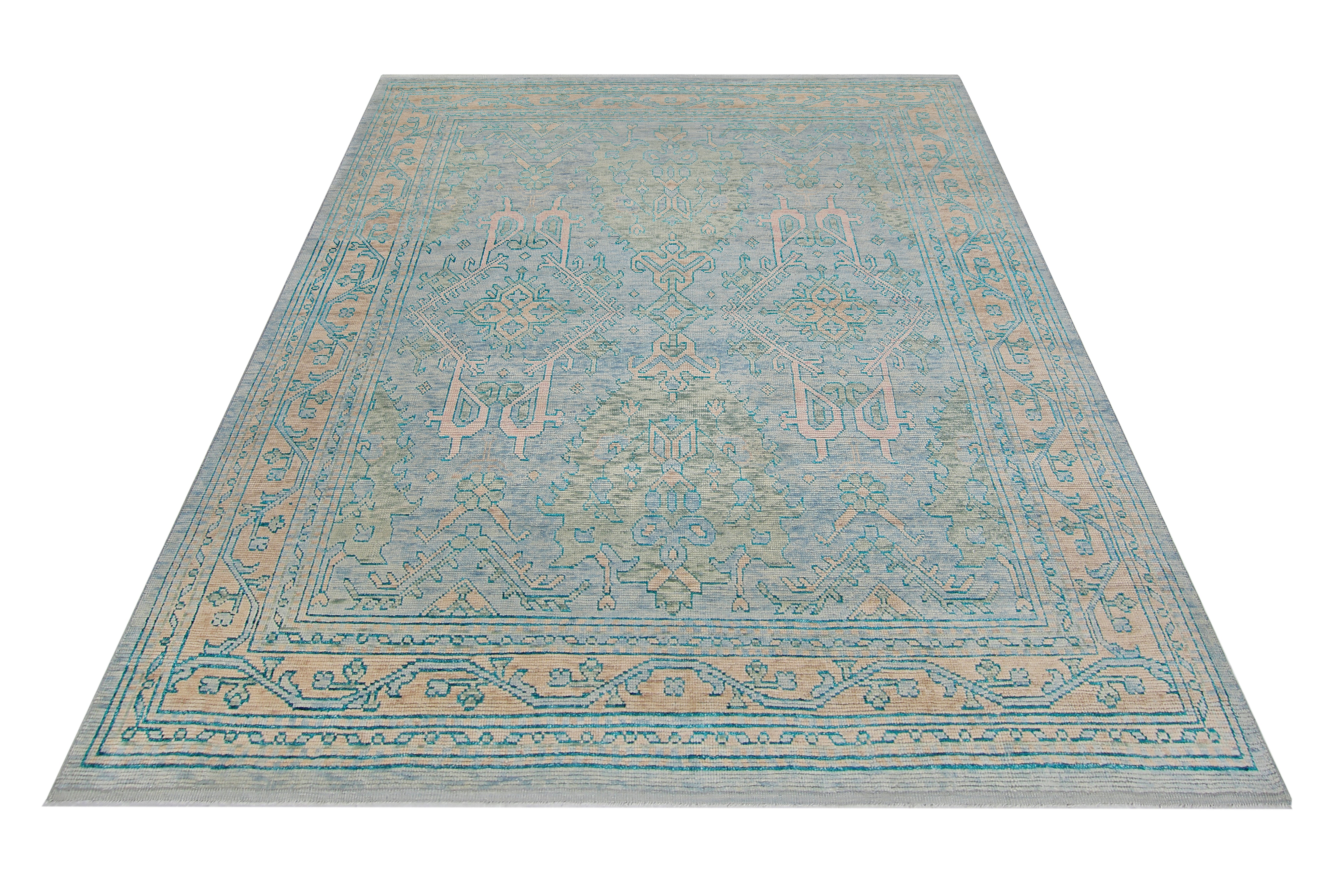 Transitional Oushak Rug